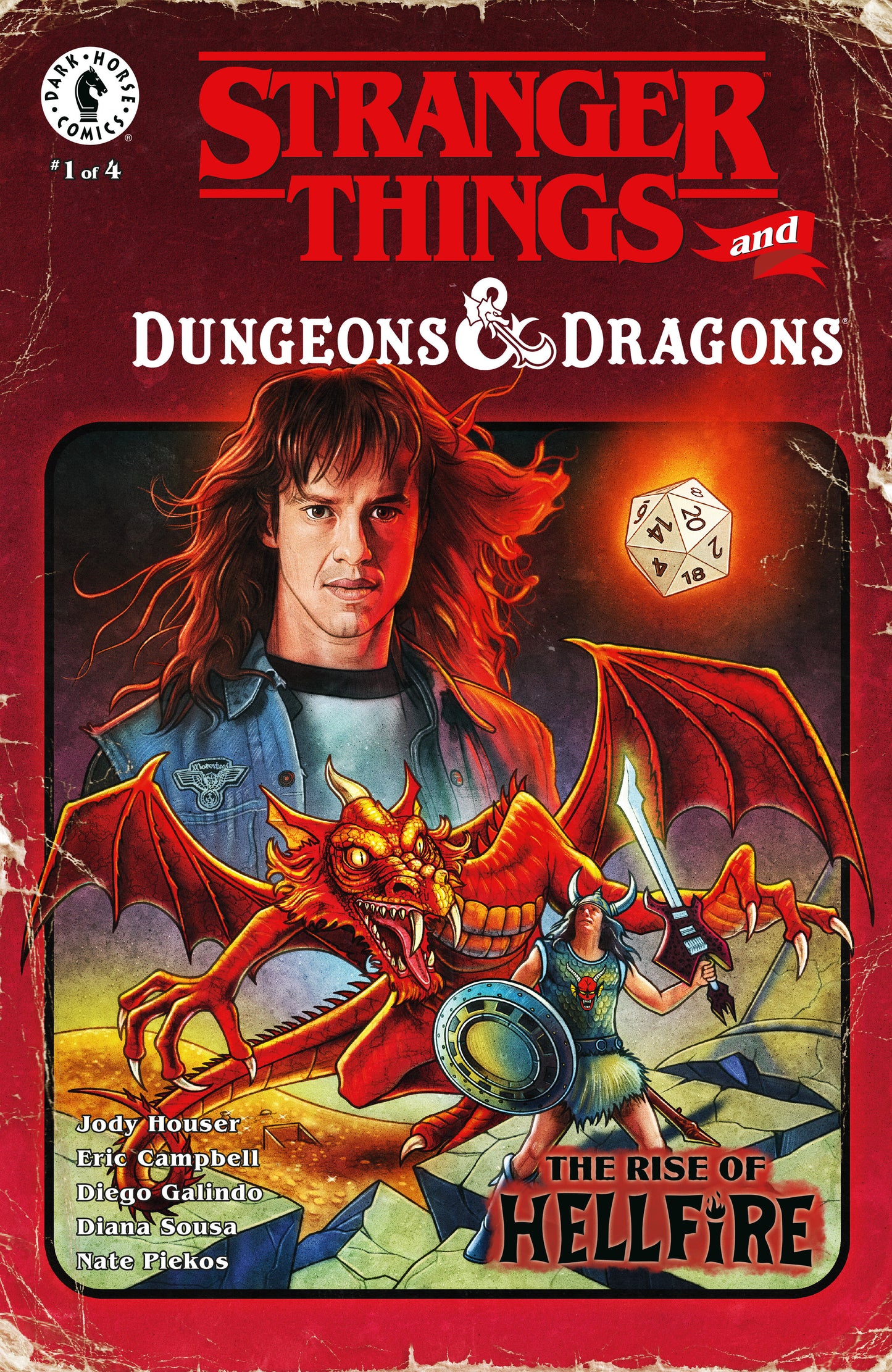 Stranger Things and Dungeons & Dragons: The Rise of Hellfire #1 (CVR B) (Kyle Lambert)  - Release Date:  2/19/25