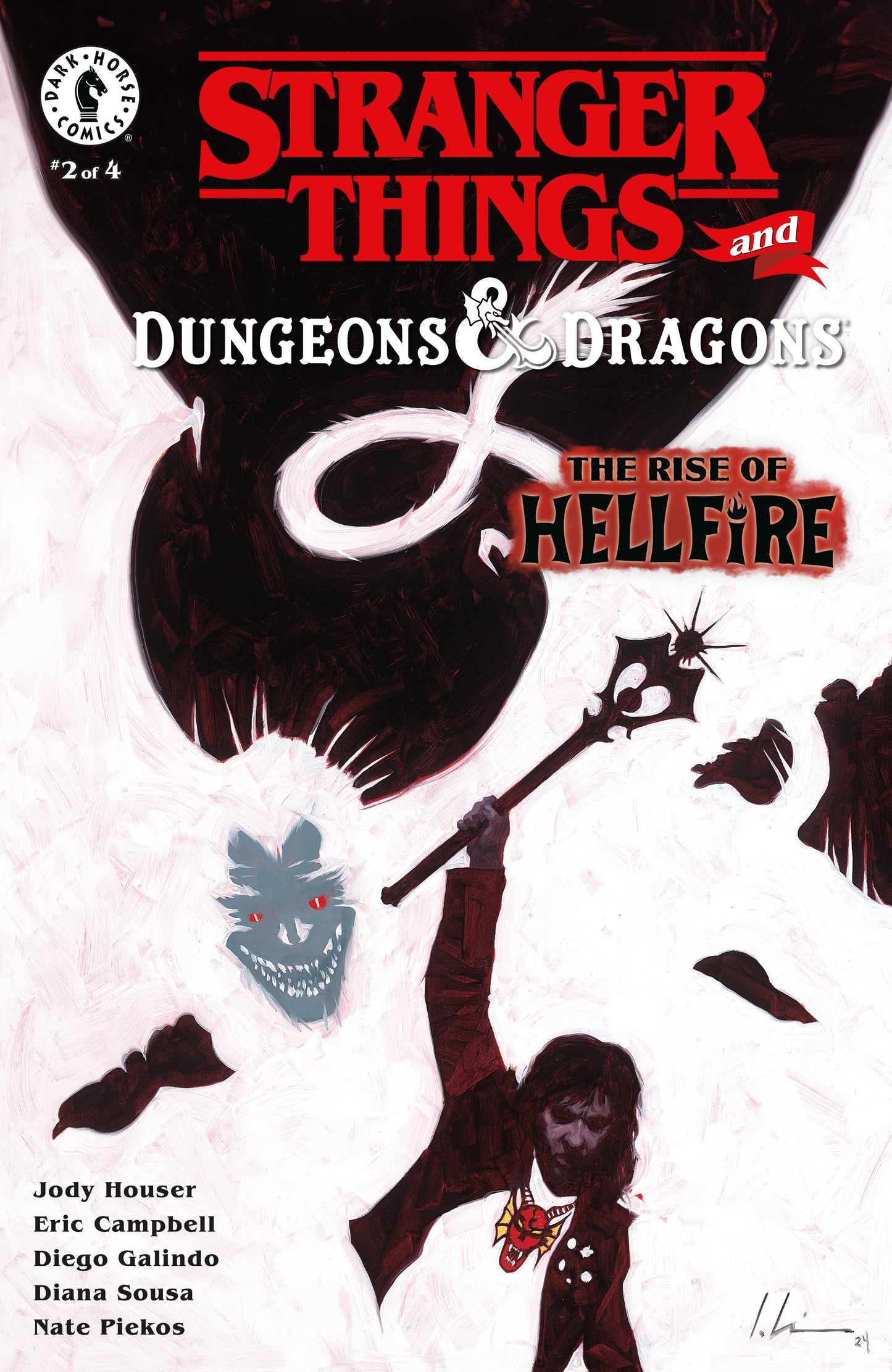 Stranger Things and Dungeons & Dragons: The Rise of Hellfire #2 (CVR D) (Jeremy Wilson)  - Release Date:  3/26/25