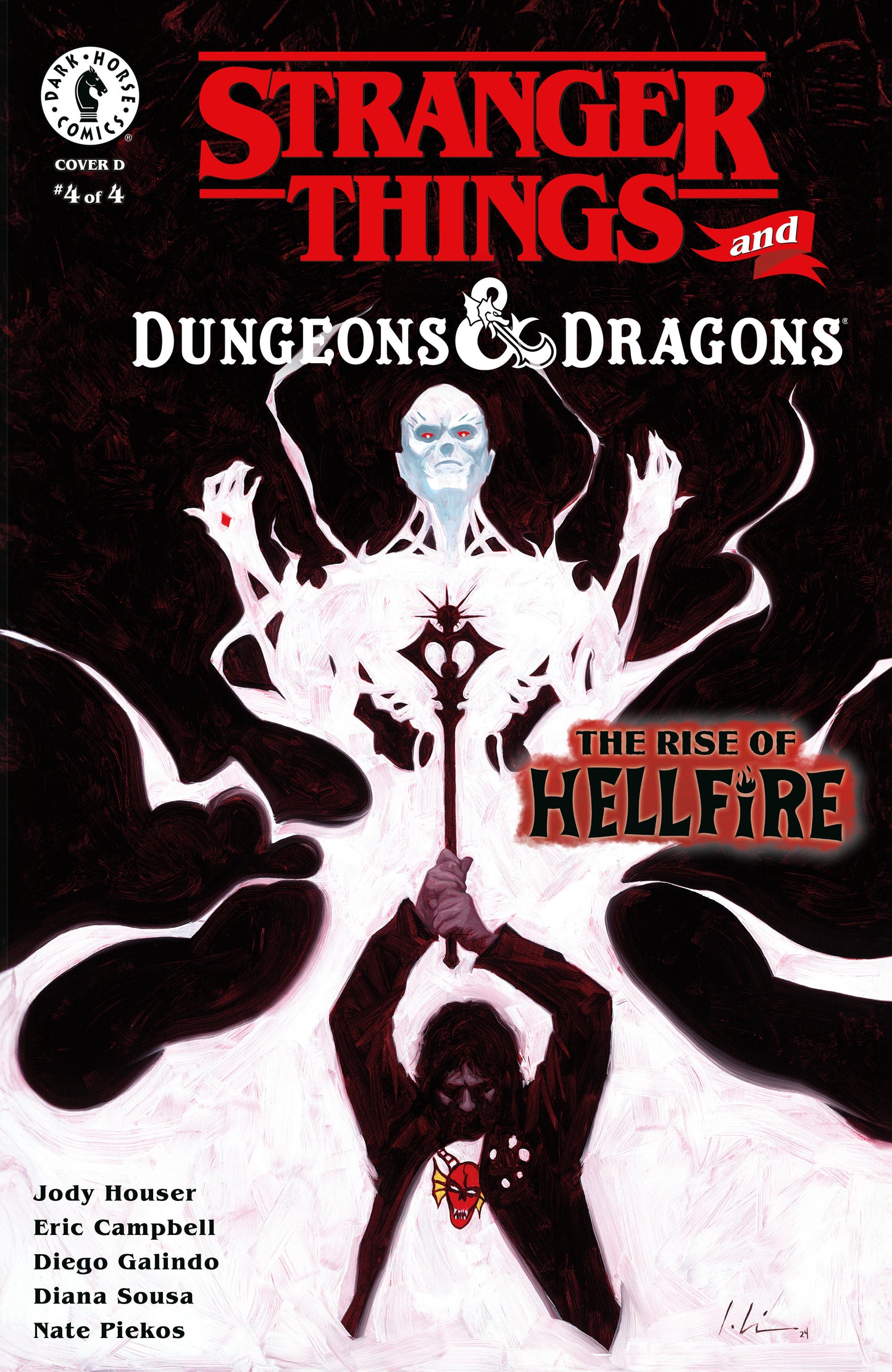 Stranger Things and Dungeons & Dragons: The Rise of Hellfire #4 (CVR D) (Jeremy Wilson)  - Release Date:  6/11/25