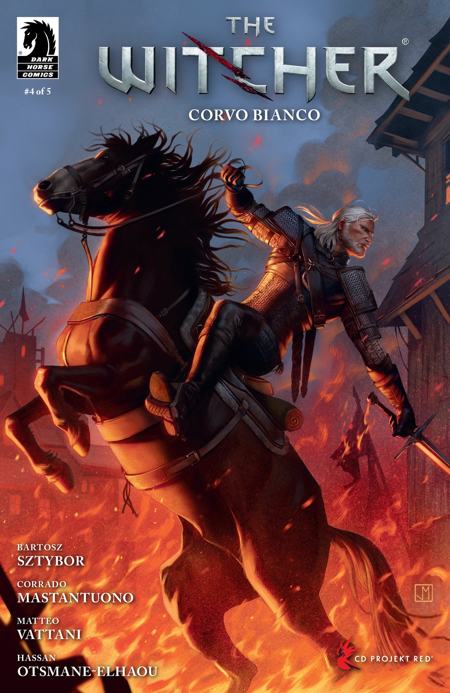 The Witcher: Corvo Bianco #4 (CVR D) (Jorge Molina)  - Release Date:  9/11/24