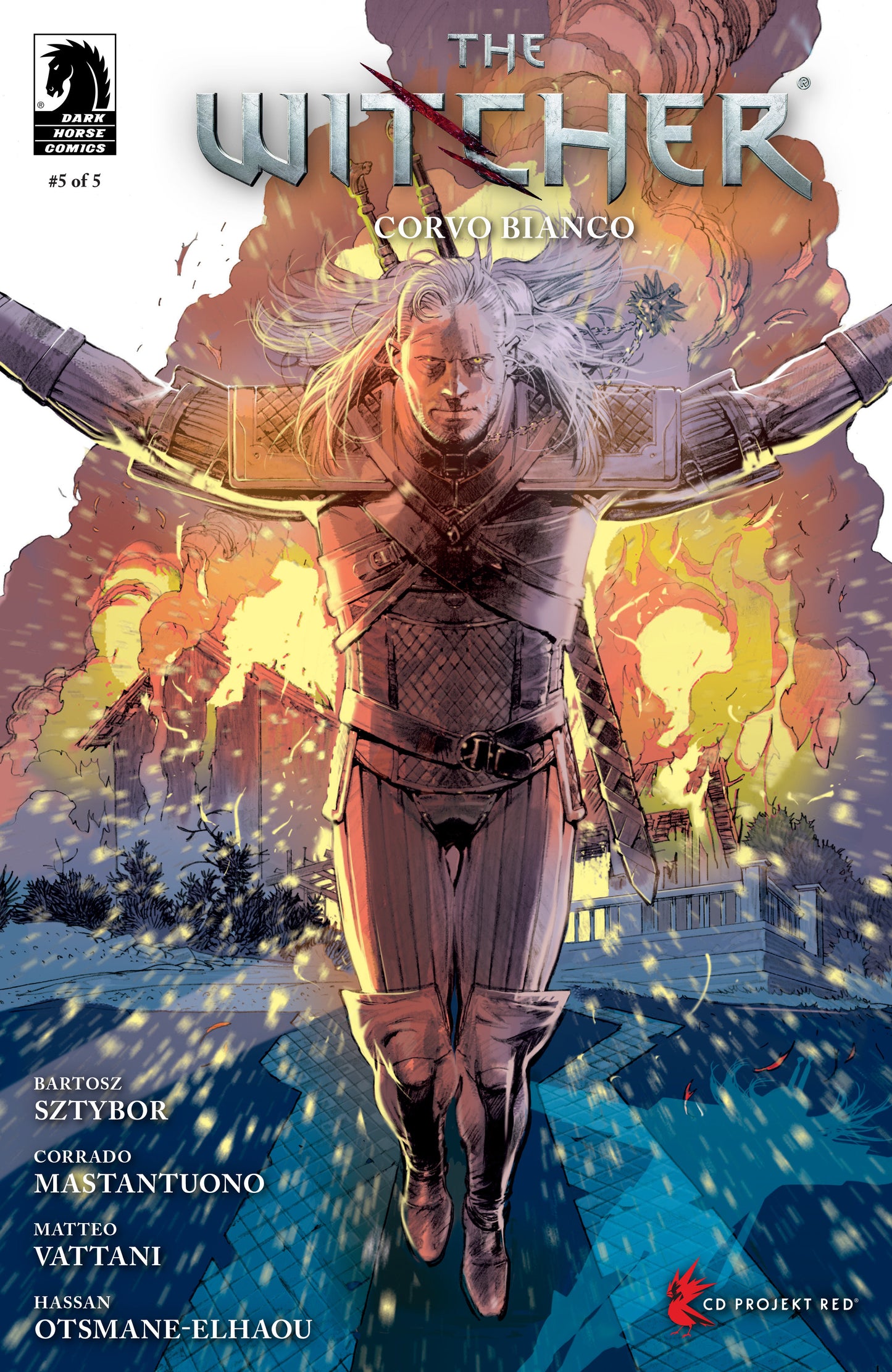 The Witcher: Corvo Bianco #5 (CVR A) (Corrado Mastantuono)  - Release Date:  11/6/24