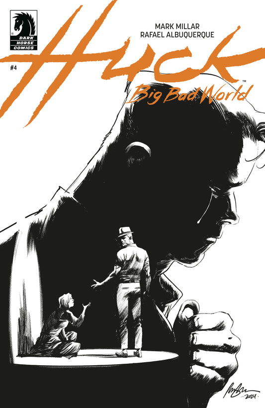 Huck: Big Bad World #4 (CVR B) (B&W) (Rafael Albuquerque) - ISBN: 76156801215600421 - Release Date:  8/27/25