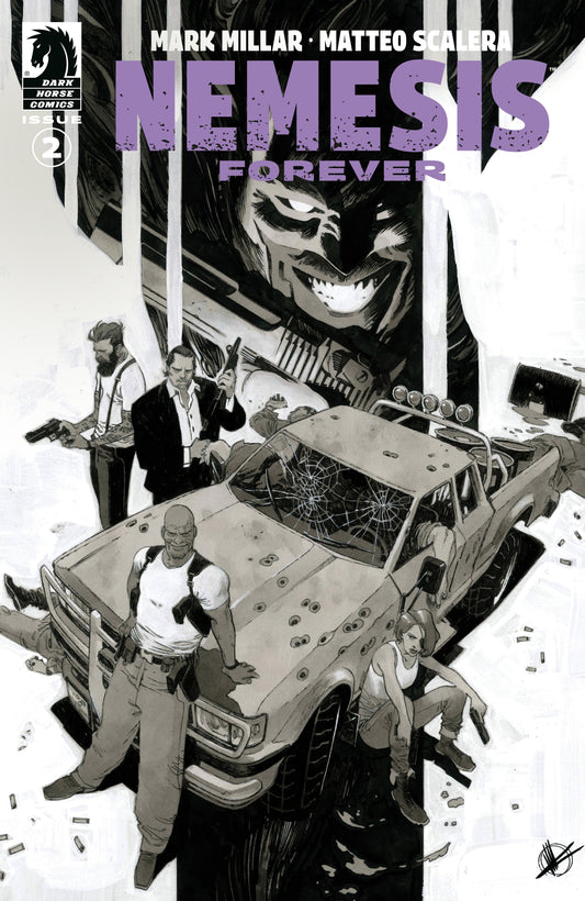 Nemesis Forever #2 (CVR B) (B&W) (Matteo Scalera) - 10/8/25 - Release Date:  10/8/25