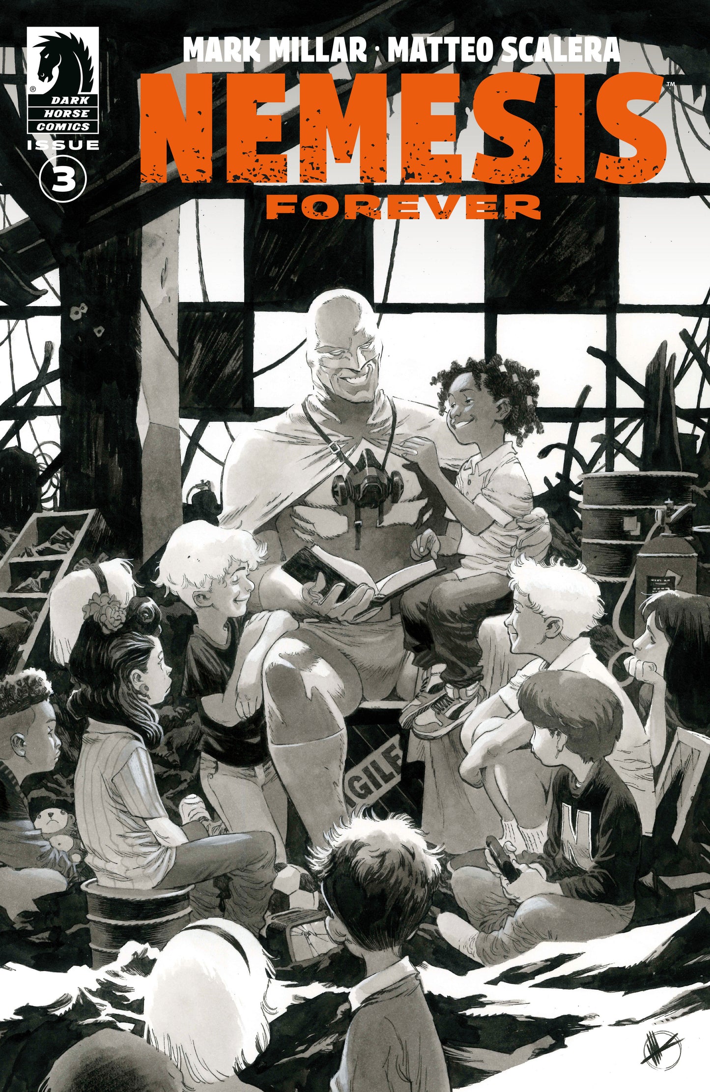 Nemesis Forever #3 (CVR B) (B&W) (Matteo Scalera) ISBN: 76156801217000321 - Release Date: 11/5/25
