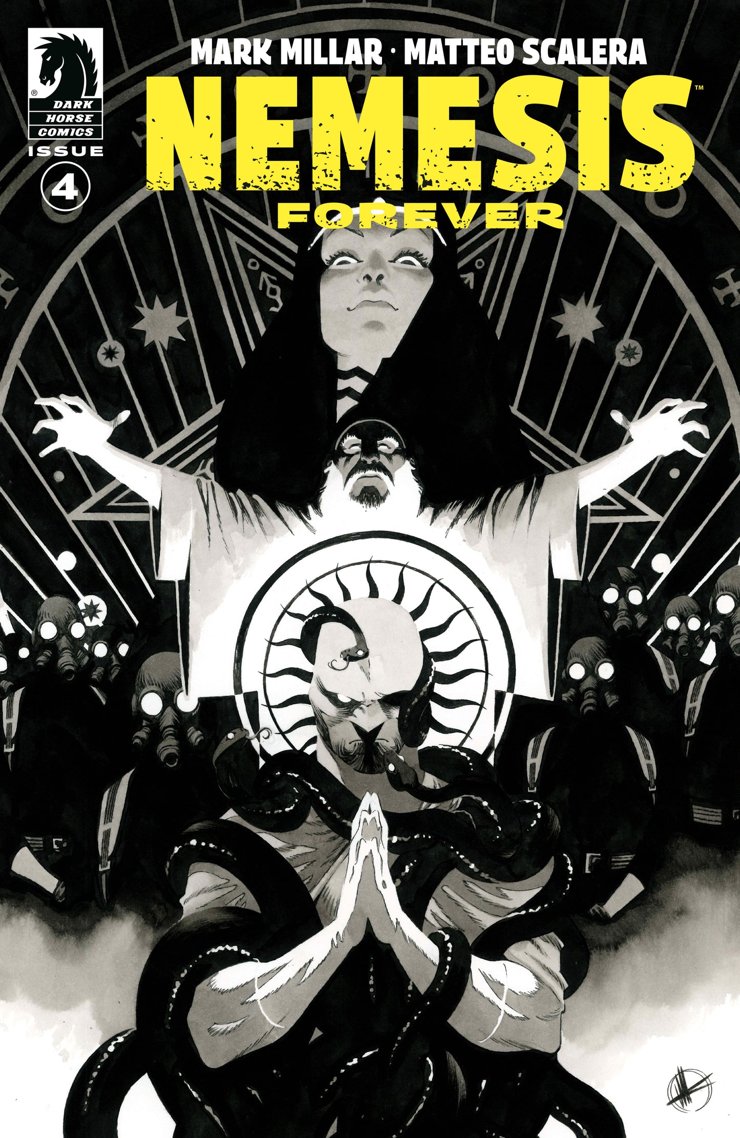 Nemesis Forever #4 (CVR B) (B&W) (Matteo Scalera) ISBN: 76156801217000421 - Release Date: 12/3/25