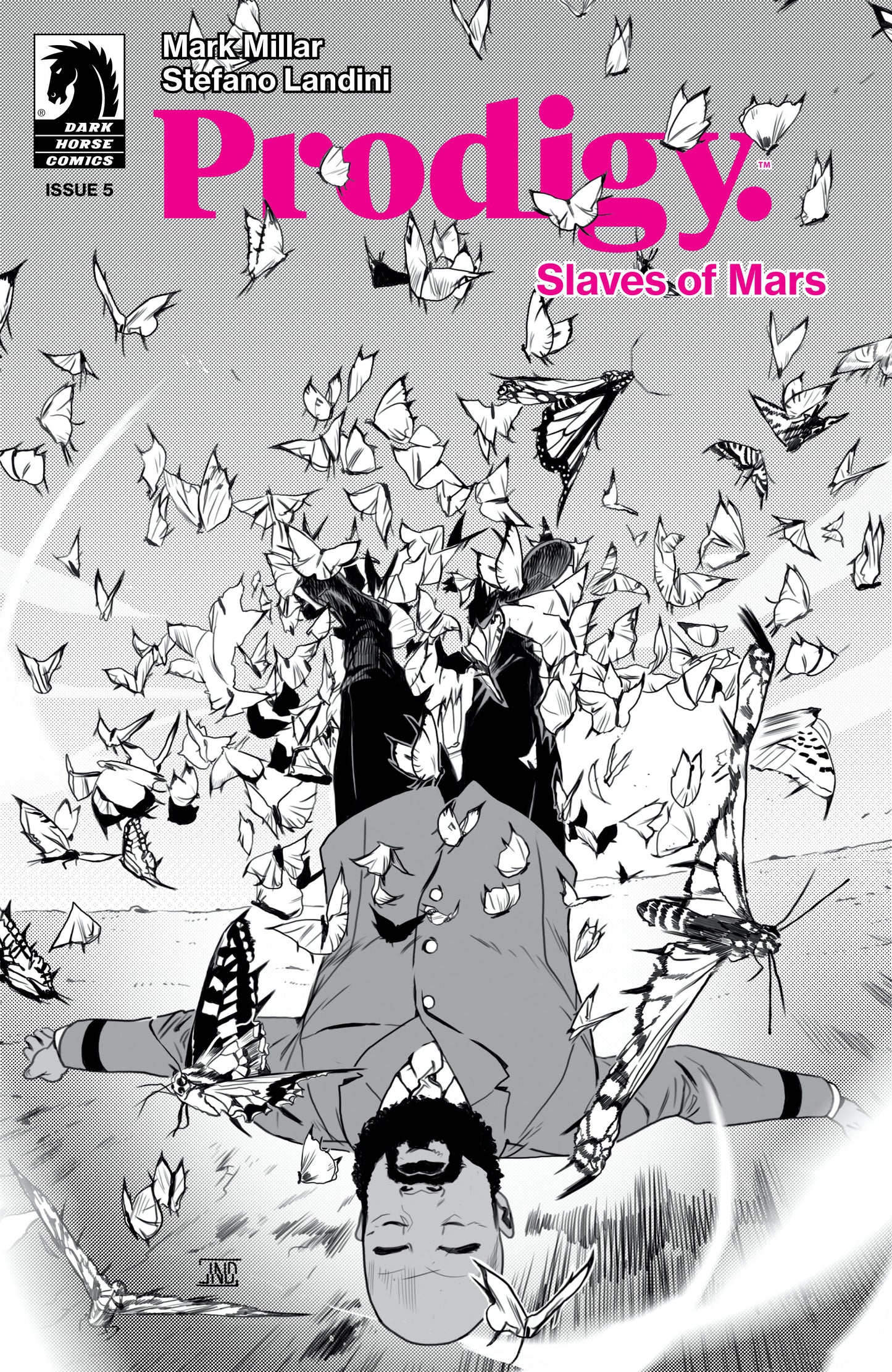 Prodigy: Slaves of Mars #5 (CVR B) (B&W) (Stefano Landini)  - Release Date:  1/8/25