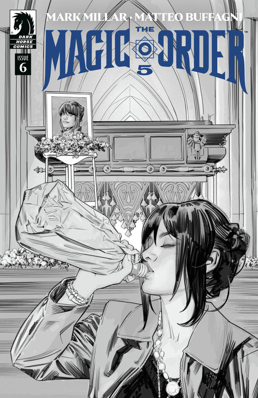 The Magic Order V #6 (CVR B) (B&W) (Matteo Buffagni)  - Release Date:  3/19/25