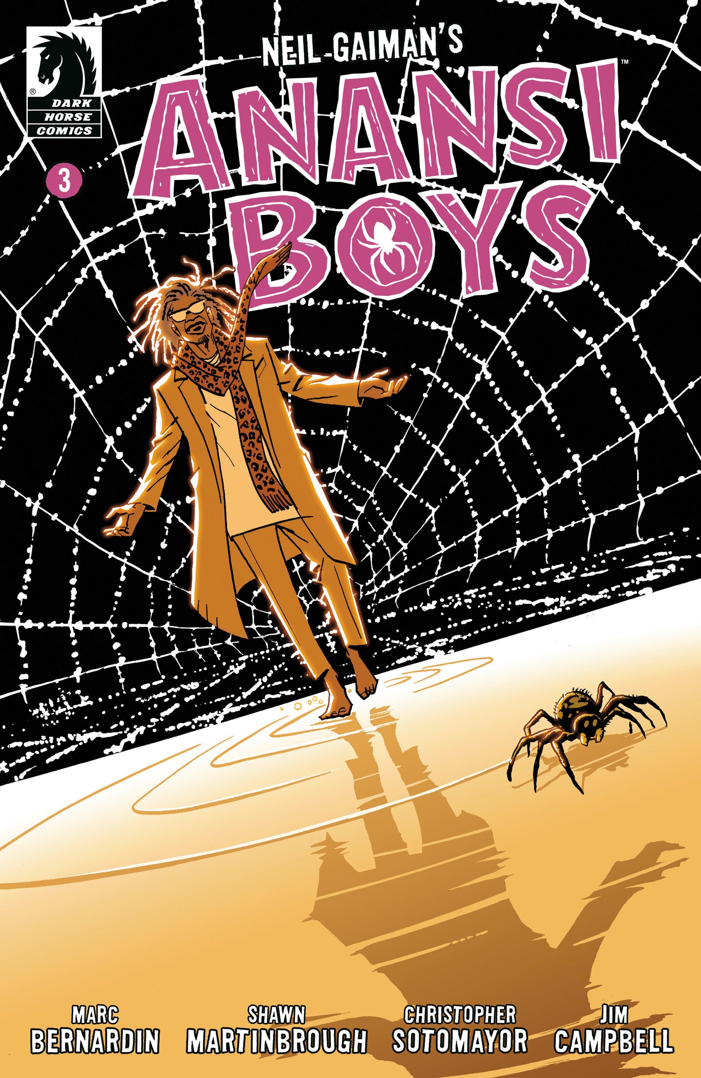 Anansi Boys I #3 (CVR B) (Shawn Martinbrough)  - Release Date: 8/28/24
