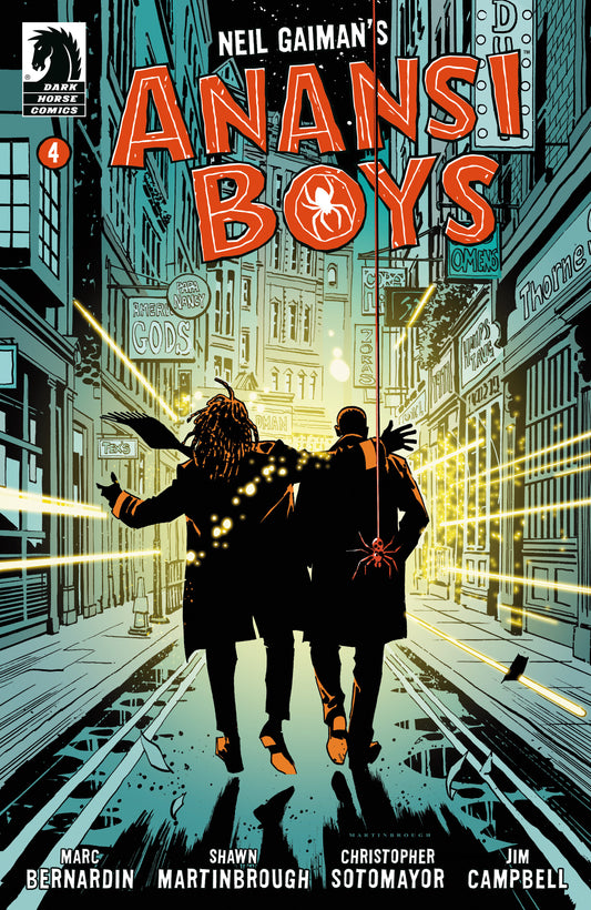 Anansi Boys I #4 (CVR B) (Shawn Martinbrough)  - Release Date:  9/25/24