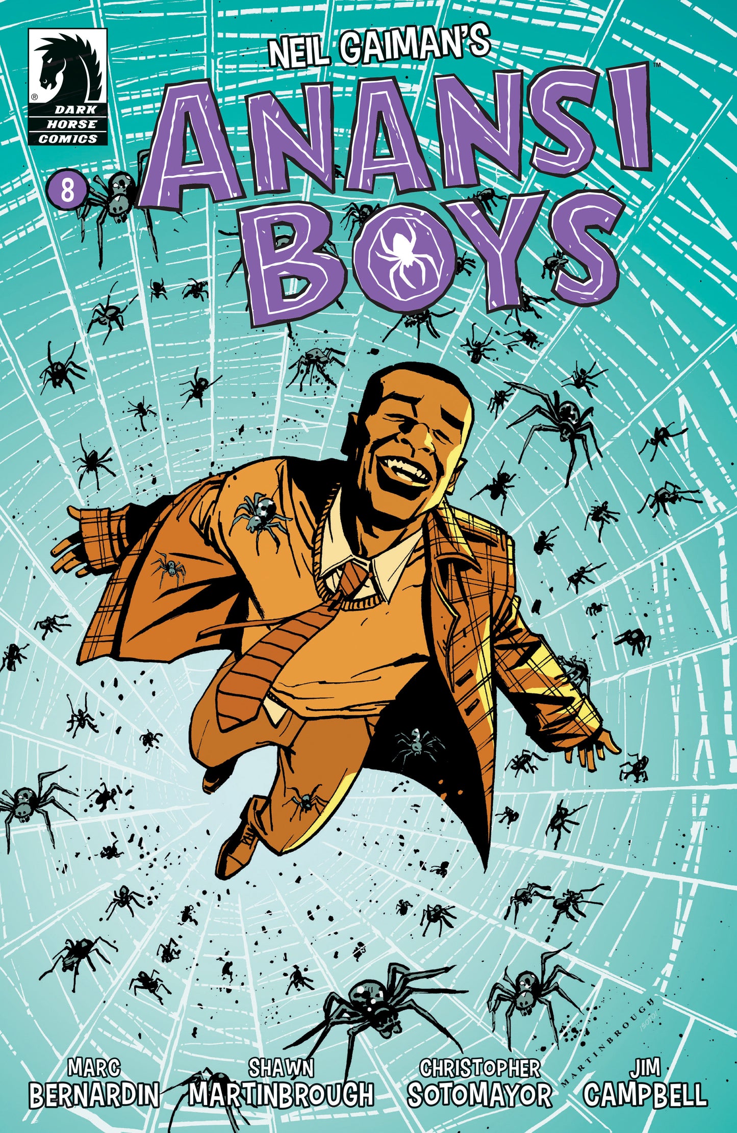 Anansi Boys I #8 (CVR B) (Shawn Martinbrough)  - Release Date:  2/12/25