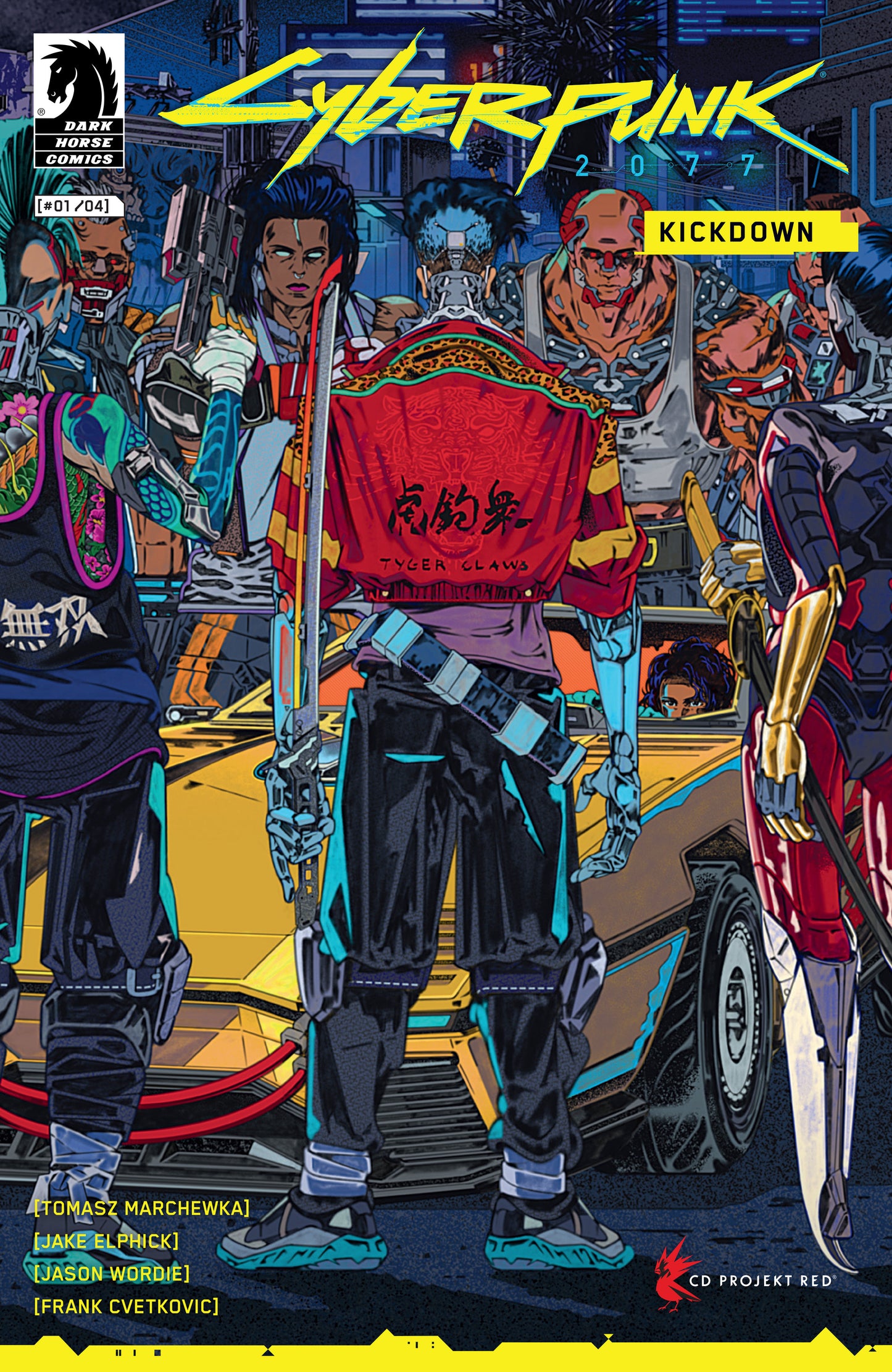 Cyberpunk 2077: Kickdown #1 (CVR B) (RUDCEF) - Release Date:  7/3/24