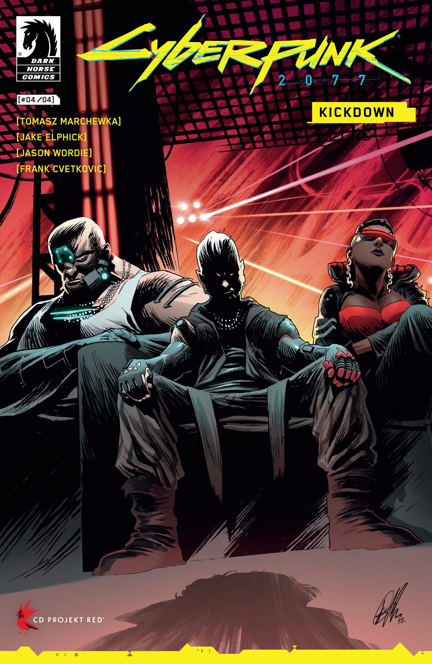 Cyberpunk 2077: Kickdown #4 (CVR A) (Jake Elphick)  - Release Date:  11/20/24