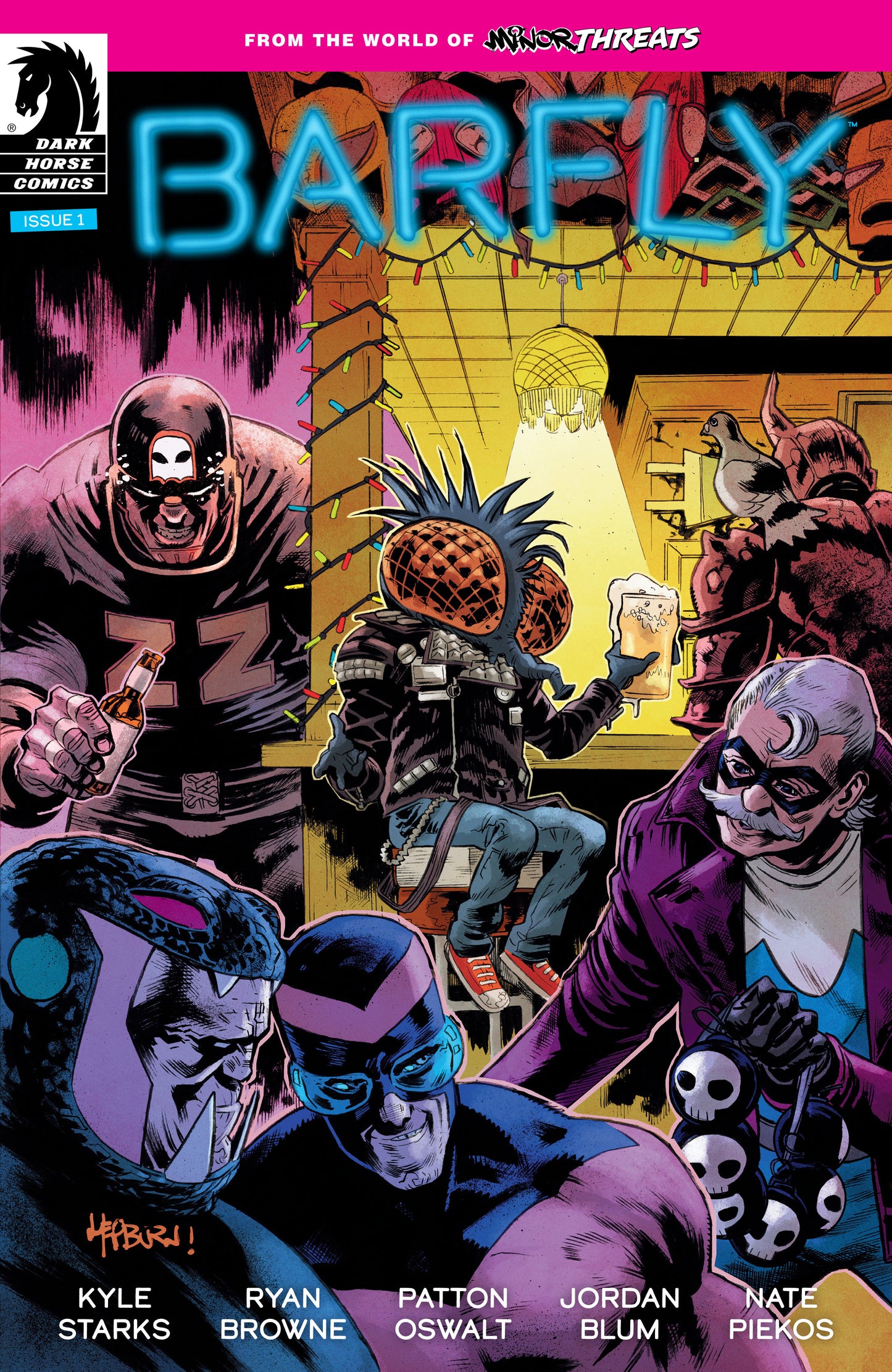 From the World of Minor Threats: Barfly #1 (CVR A) (Scott Hepburn) - Release Date:  7/10/24