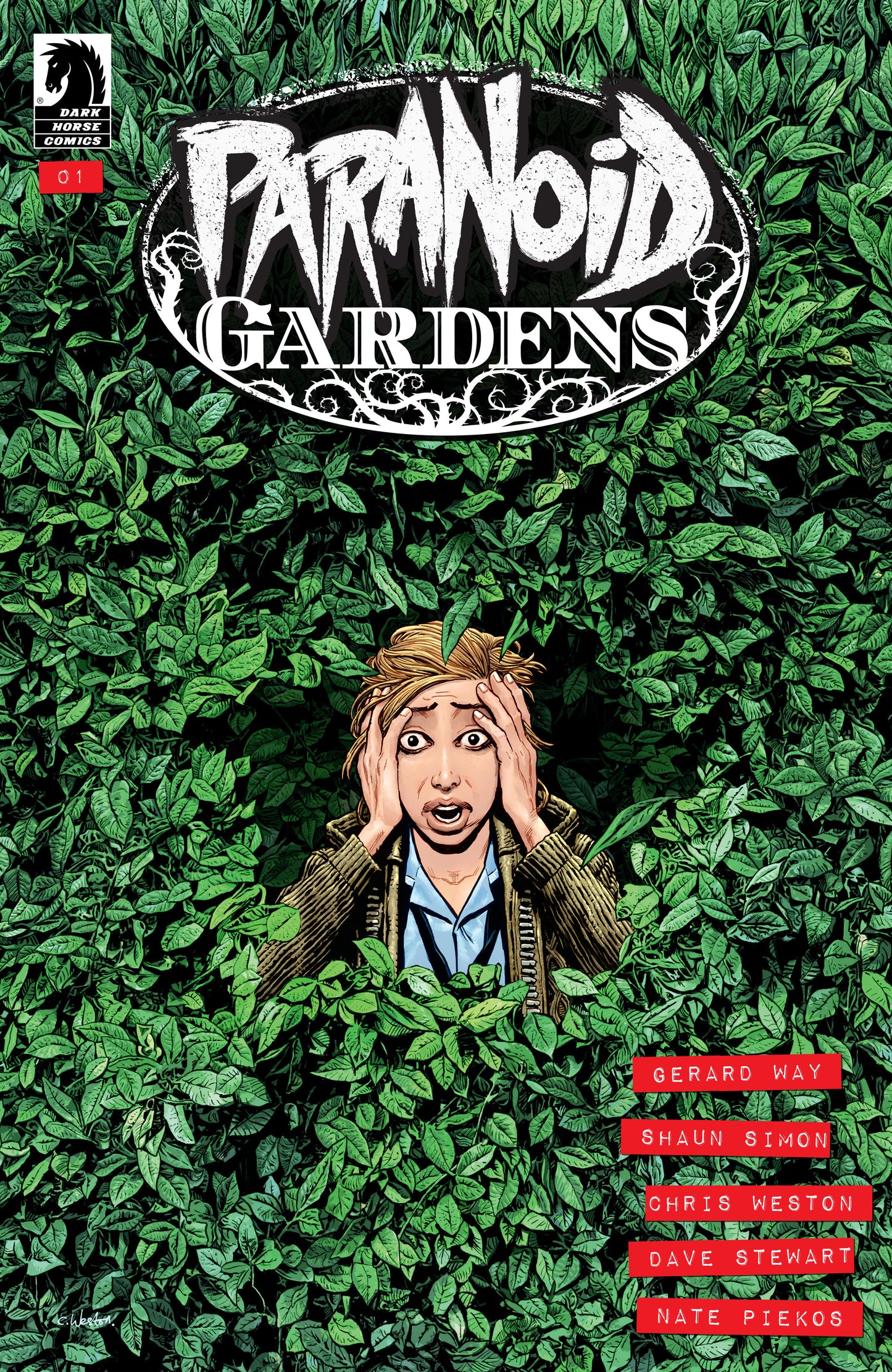 Paranoid Gardens #1 (CVR A) (Die-cut) (Chris Weston) - Release Date:  7/17/24