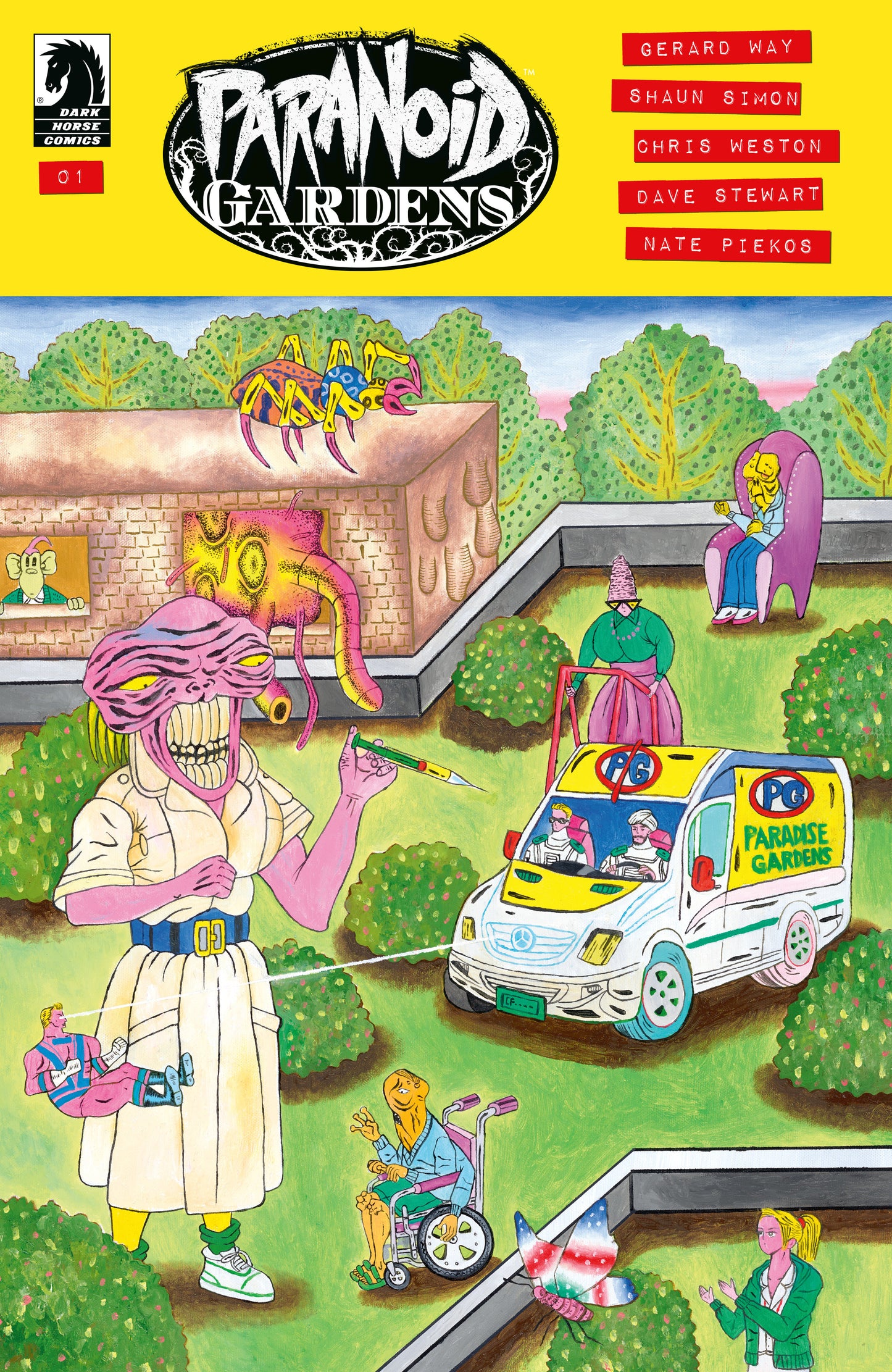 Paranoid Gardens #1 (CVR B) (Motohiro) - Release Date:  7/17/24