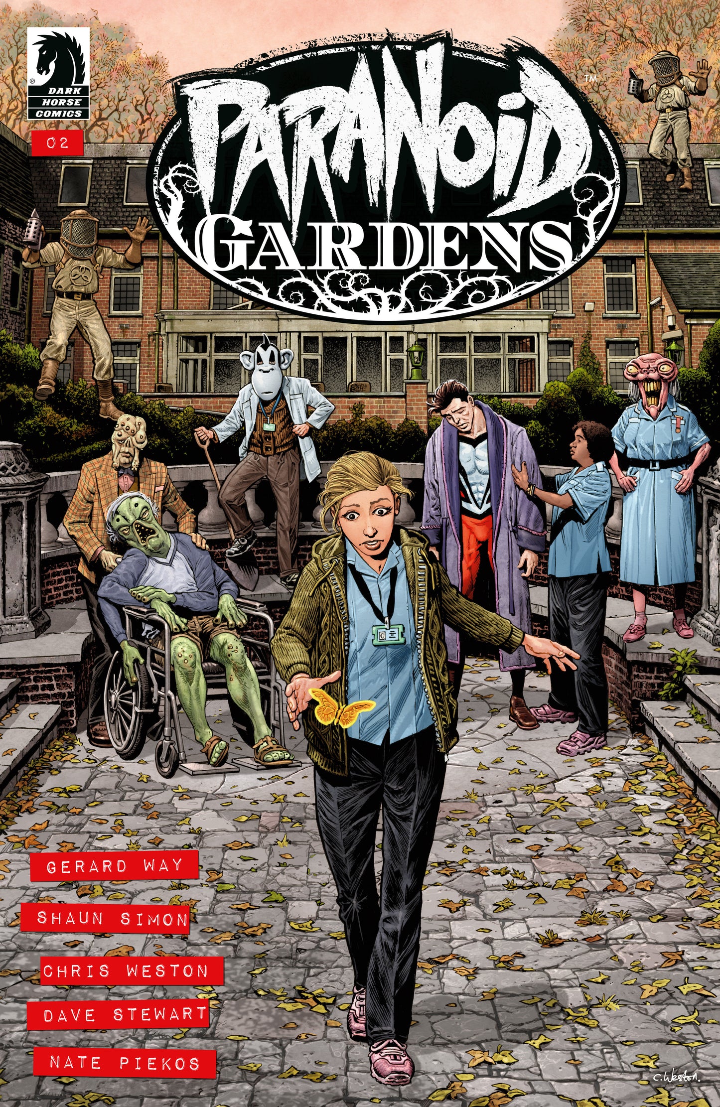 Paranoid Gardens #2 (CVR A) (Chris Weston)  - Release Date: 8/21/24