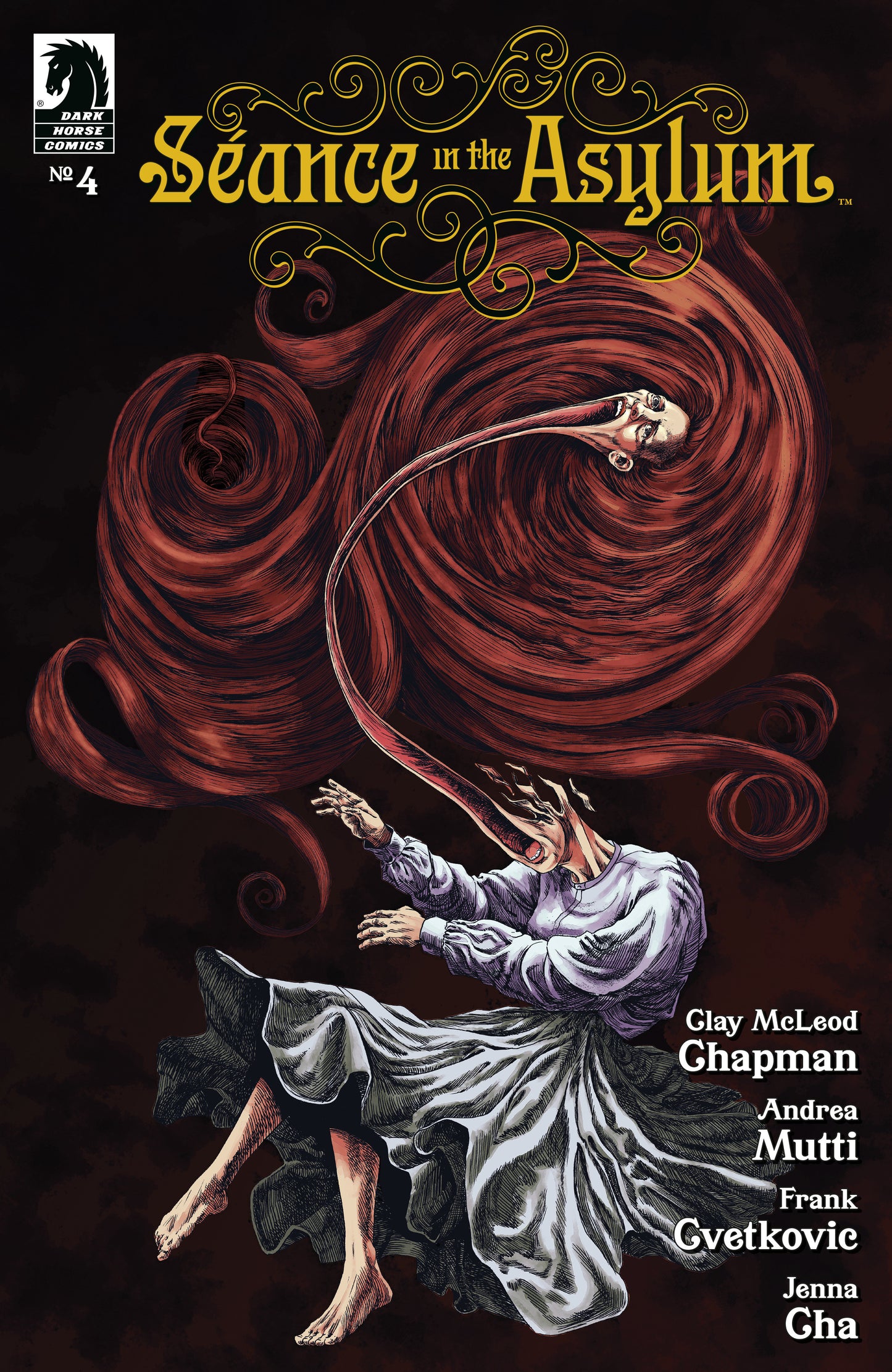 Seance in the Asylum #4 (CVR B) (Jenna Cha)  - Release Date:  1/29/25