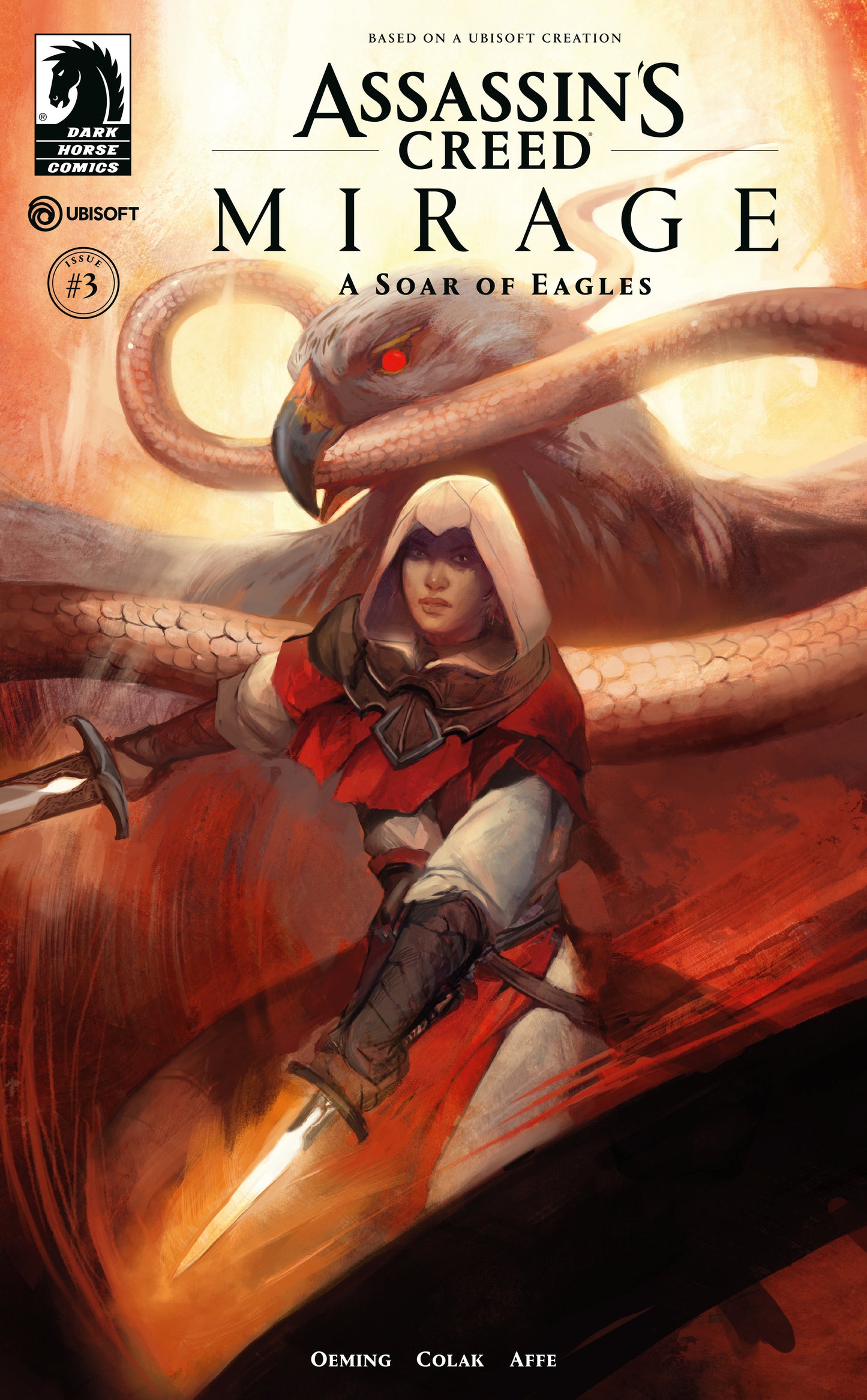 Assassin's Creed Mirage: A Soar of Eagles #3 (CVR A) (Julie Dillon)  - Release Date:  1/15/25