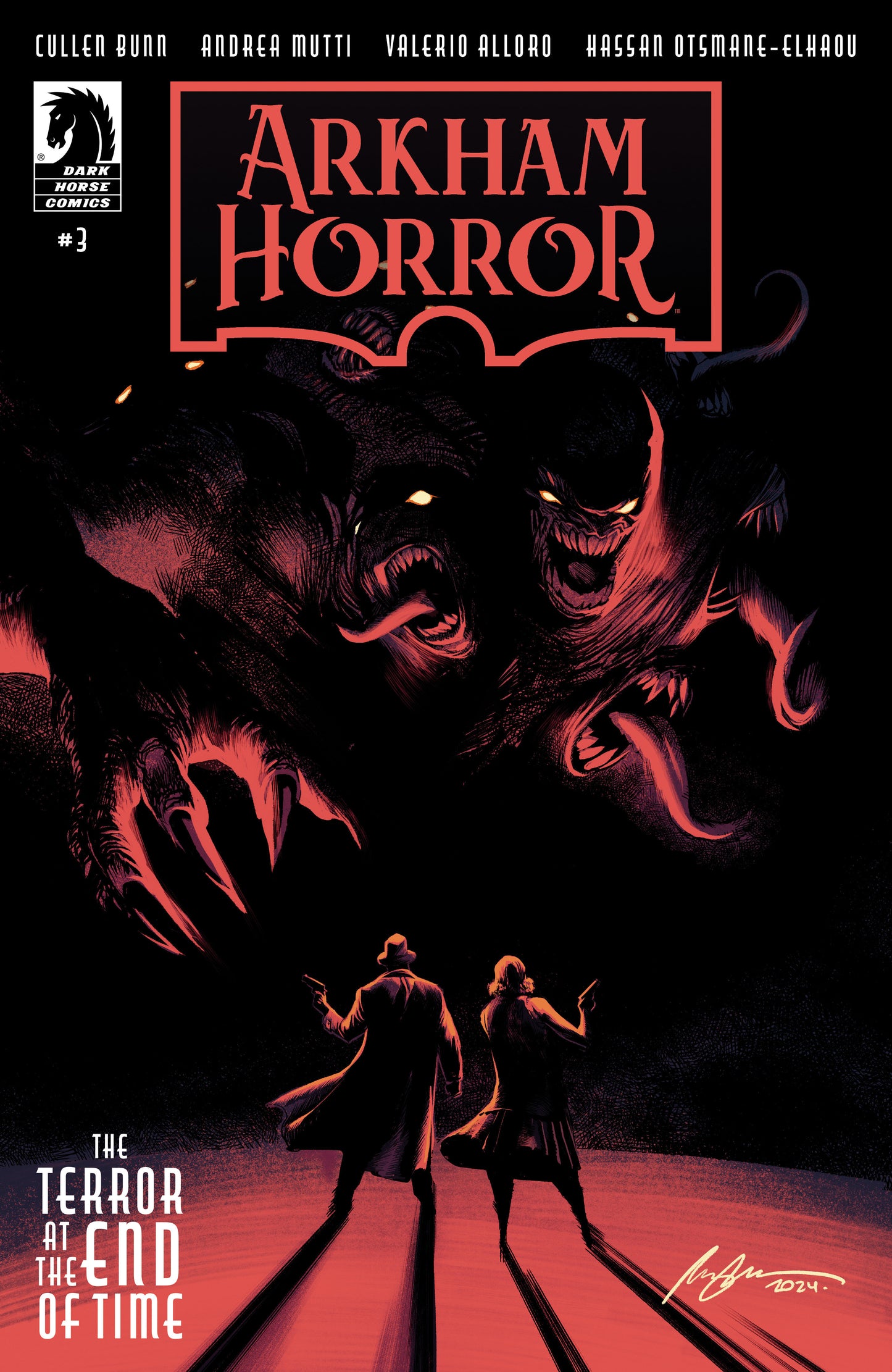 Arkham Horror: The Terror at the End of Time #3 (CVR A) (Rafael Albuquerque)  - Release Date:  11/20/24