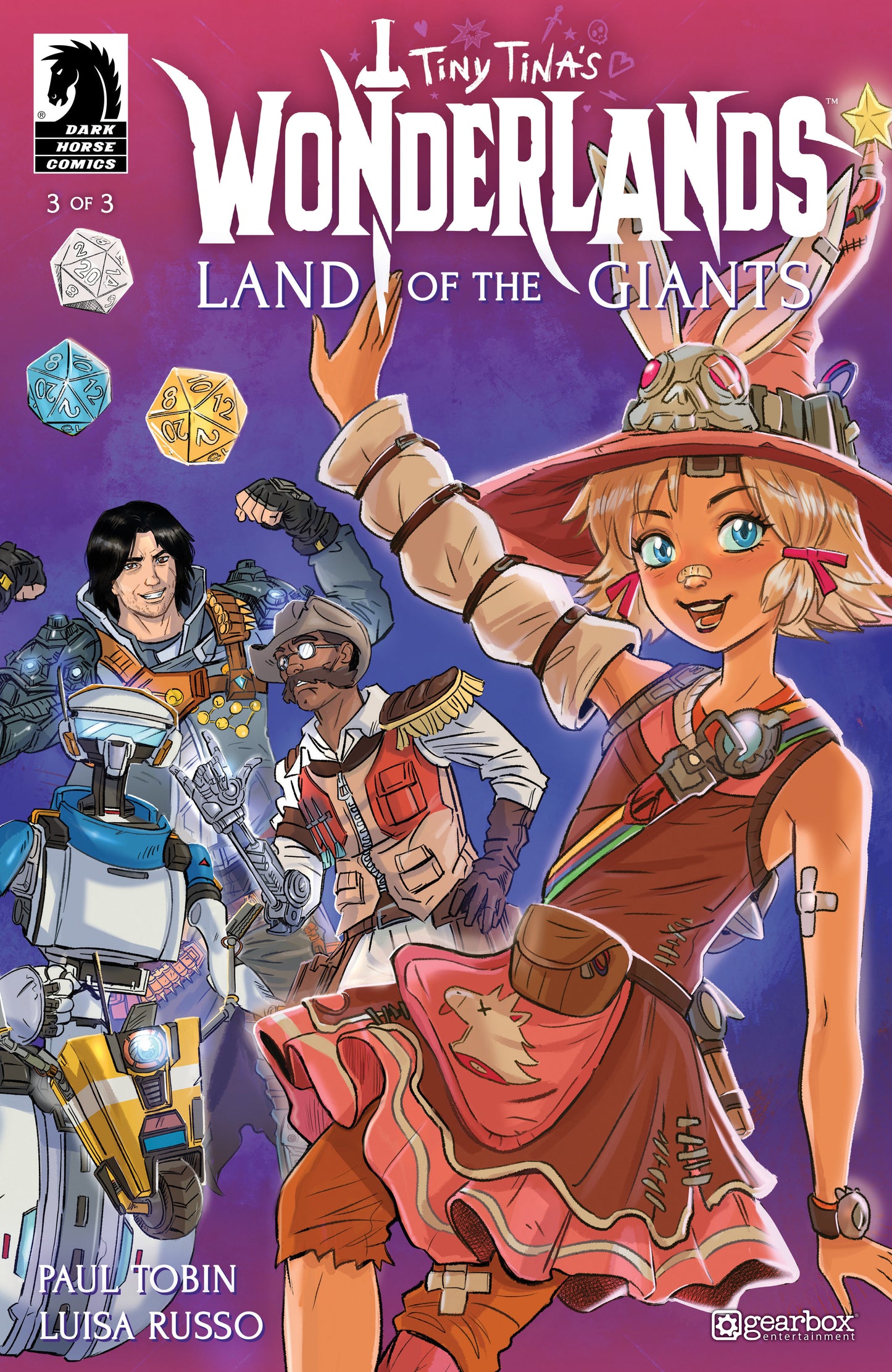 Tiny Tina's Wonderlands: Land of the Giants #3 (CVR A) (Luisa Russo)  - Release Date:  10/23/2024