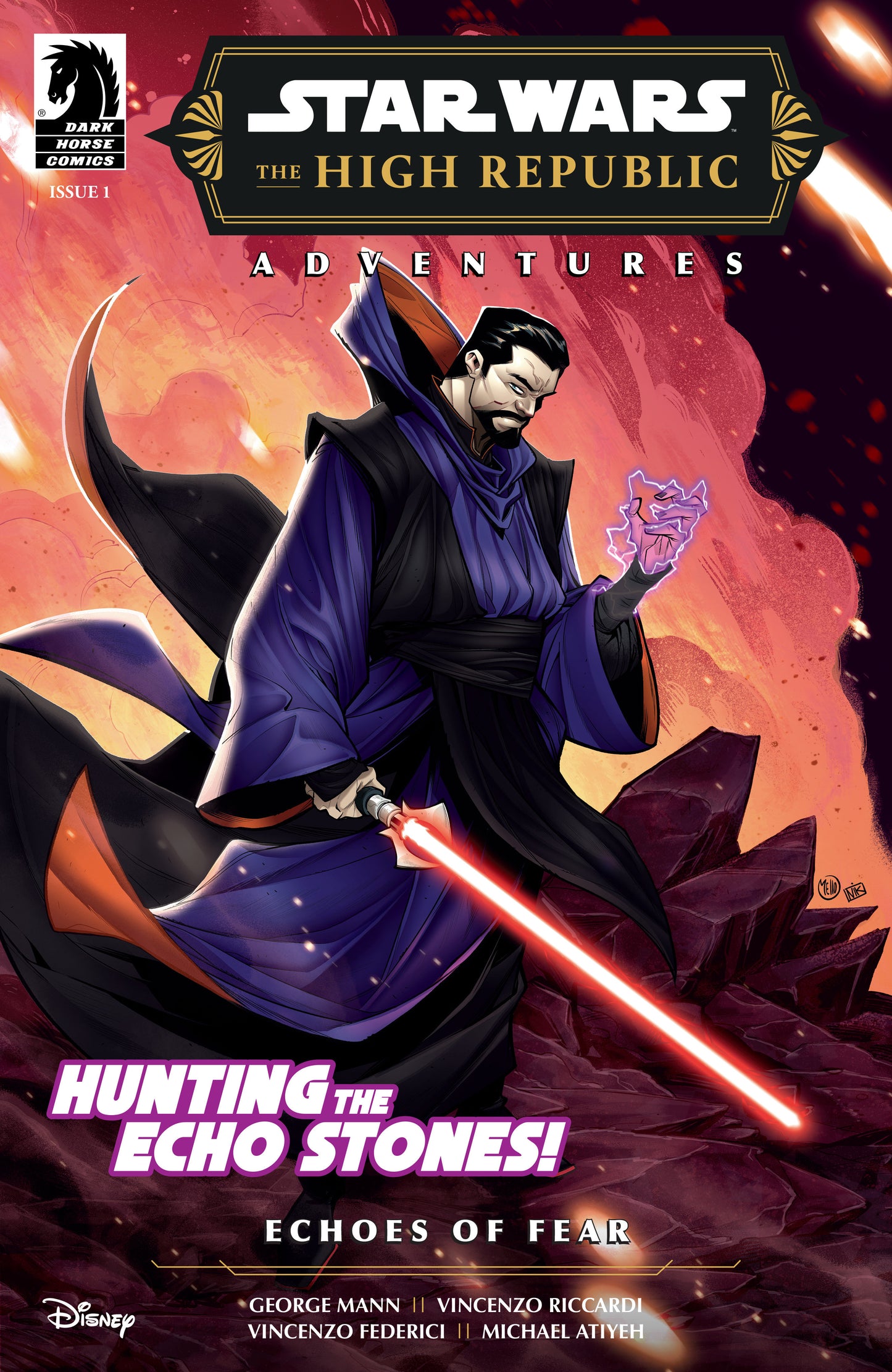 Star Wars: The High Republic Adventures--Echoes of Fear #1 (CVR A) (Eduardo Mello)  - Release Date: 9/4/24