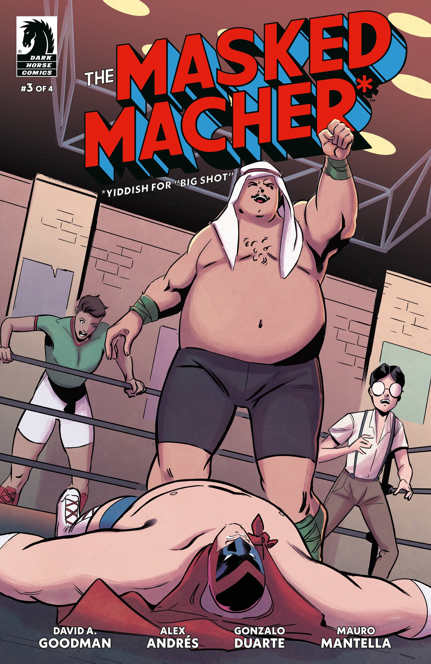 The Masked Macher #3 (CVR A) (Alex Andrés)  - Release Date:  11/20/24