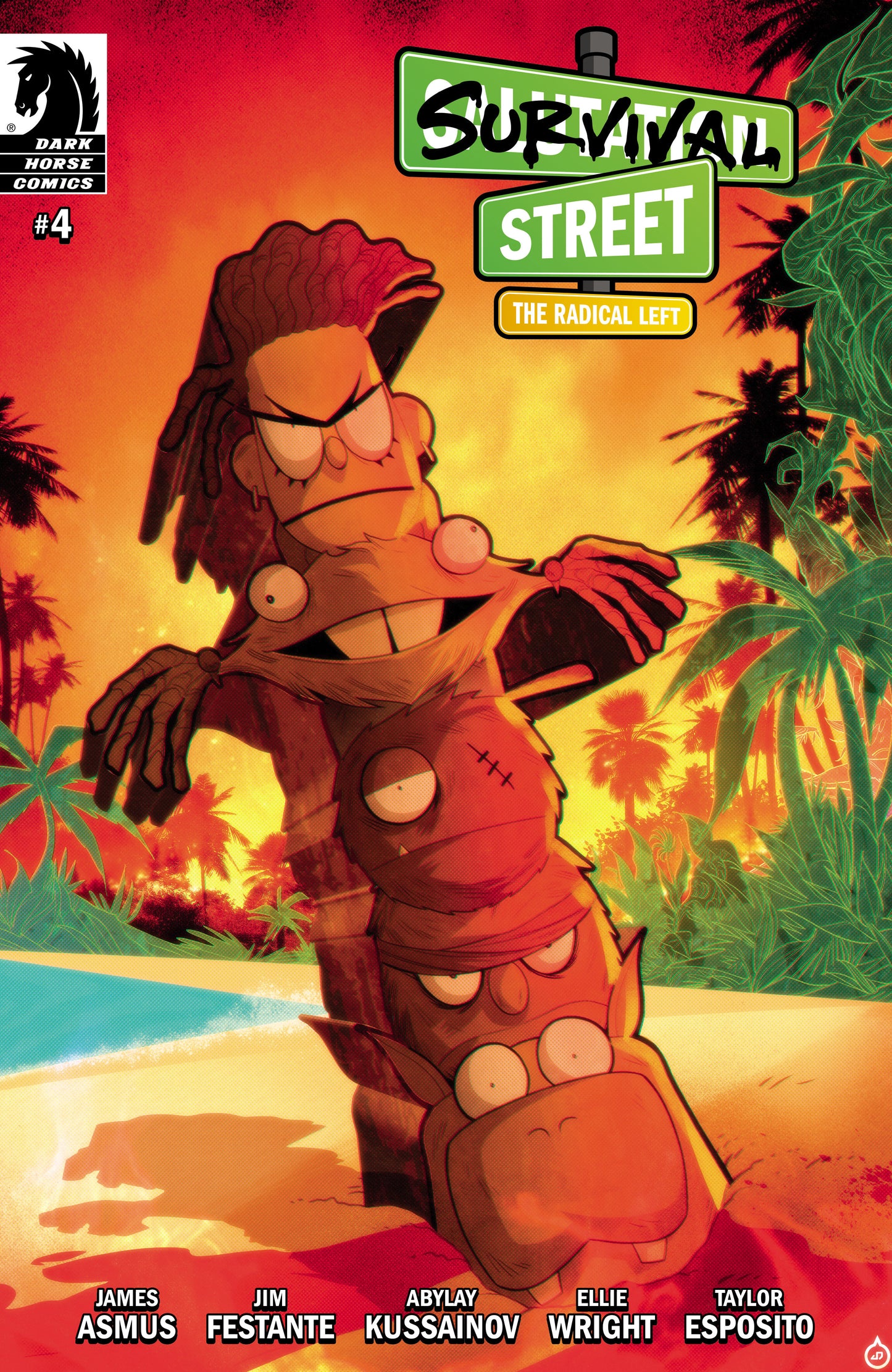 Survival Street: The Radical Left #4 (CVR B) (Juan Doe)  - Release Date:  1/8/25
