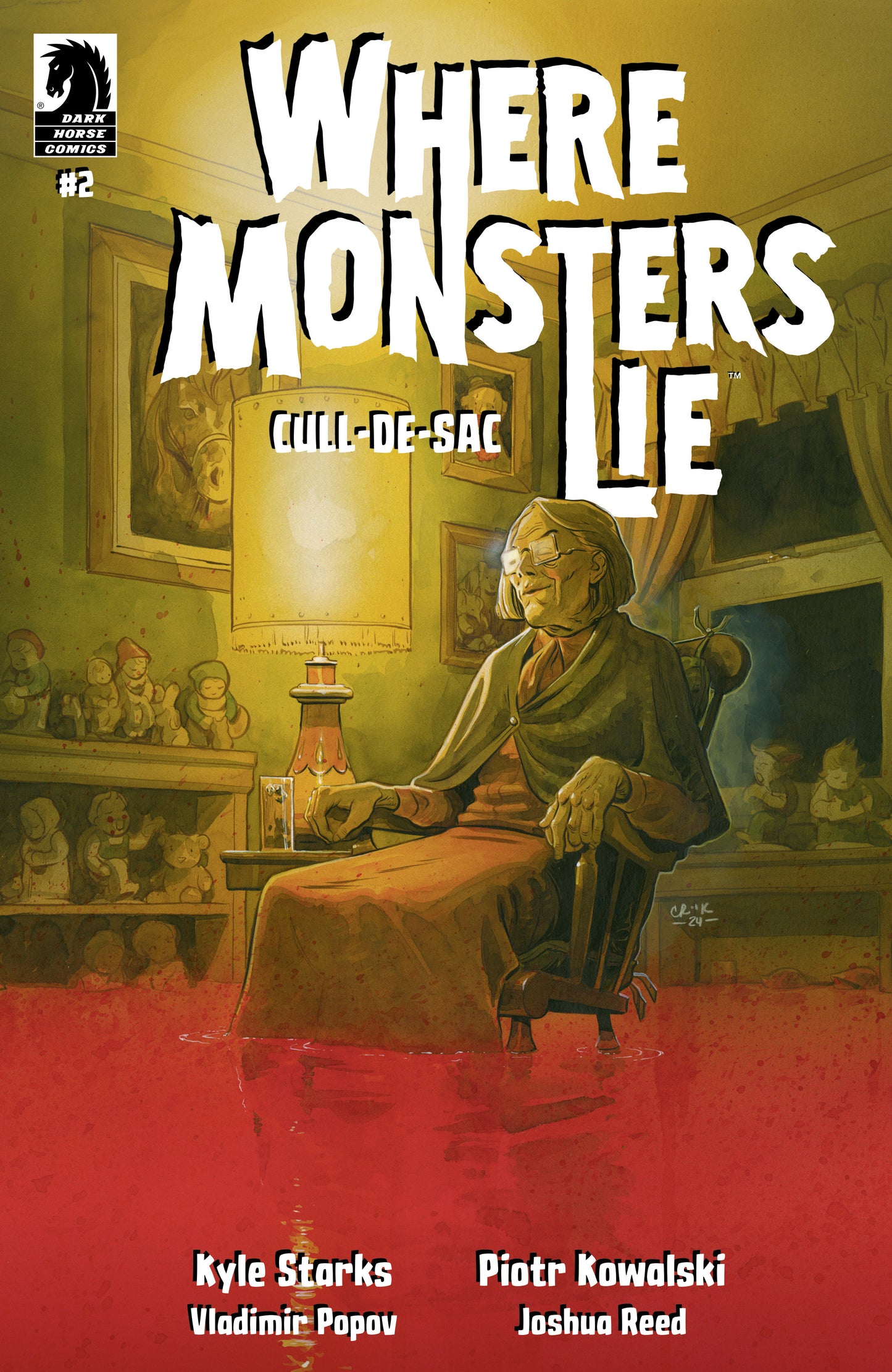 Where Monsters Lie: CULL-DE-SAC #2 (CVR B) (Tyler Crook)  - Release Date:  11/20/24