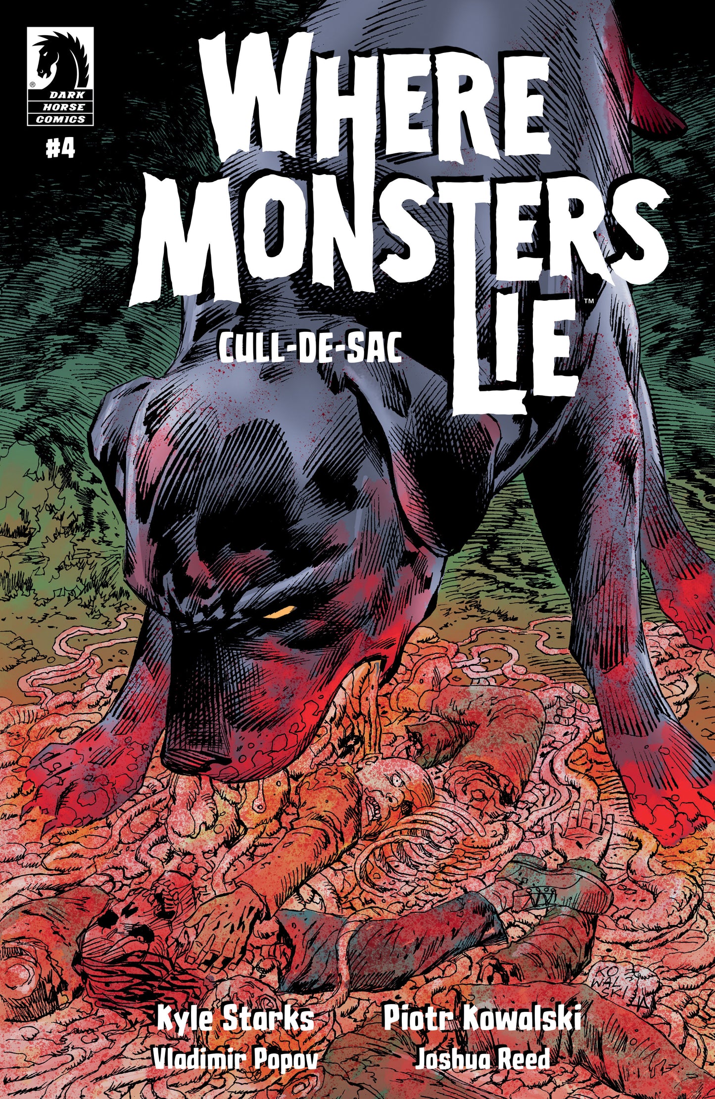 Where Monsters Lie: CULL-DE-SAC #4 (CVR A) (Piotr Kowalski)  - Release Date:  2/12/25