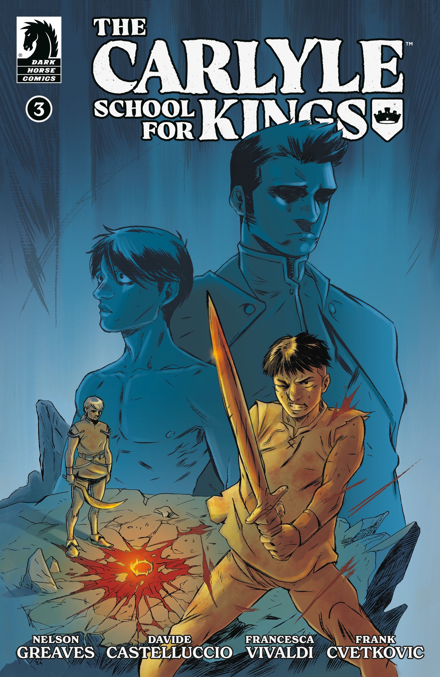 The Carlyle School for Kings #3 (CVR A) (Davide Castellucio)  - Release Date:  1/1/25