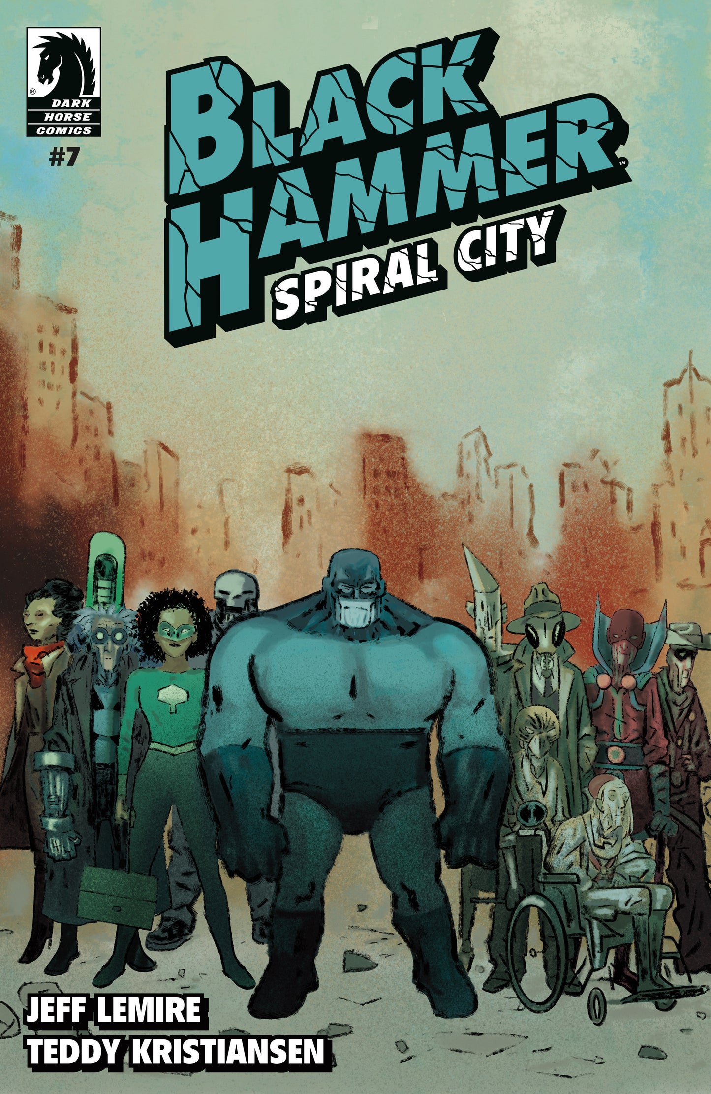 Black Hammer: Spiral City #7 (CVR A) (Teddy Kristiansen)  - Release Date:  7/2/25