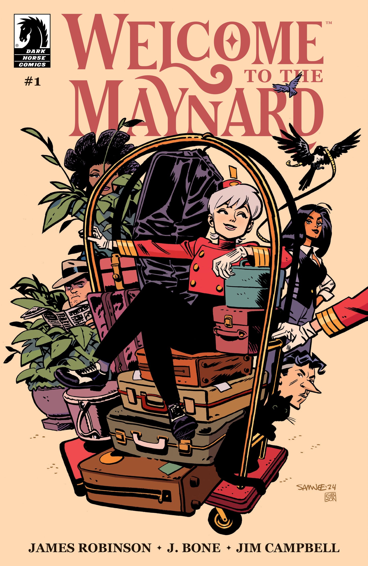 Welcome to the Maynard #1 (CVR B) (Chris Samnee)  - Release Date:  11/27/24