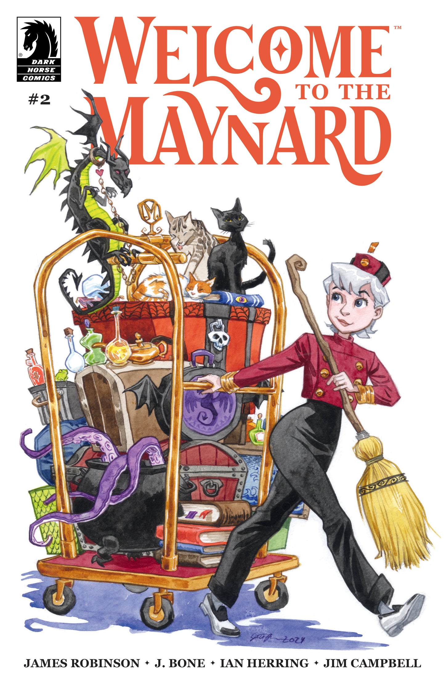 Welcome to the Maynard #2 (CVR B) (Jill Thompson)  - Release Date:  1/8/25