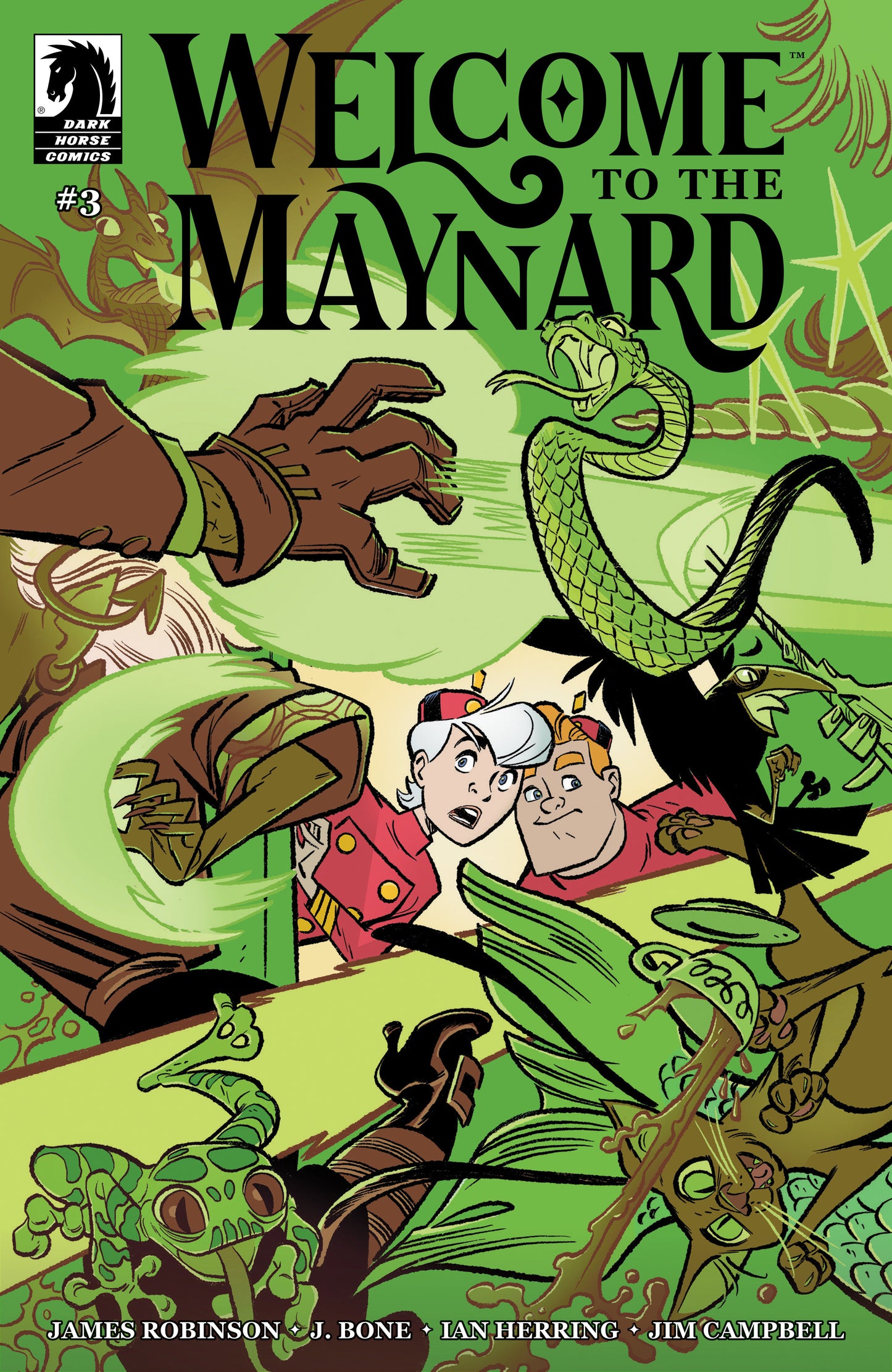 Welcome to the Maynard #3 (CVR A) (J. Bone)  - Release Date:  2/12/25