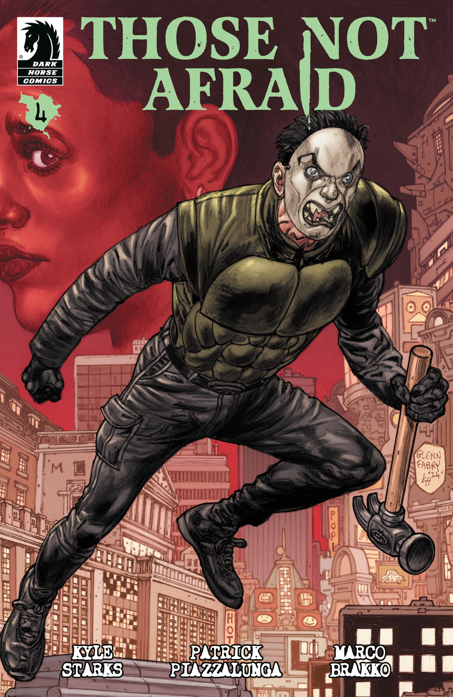 Those Not Afraid #4 (CVR A) (Glenn Fabry)  - Release Date:  4/23/25