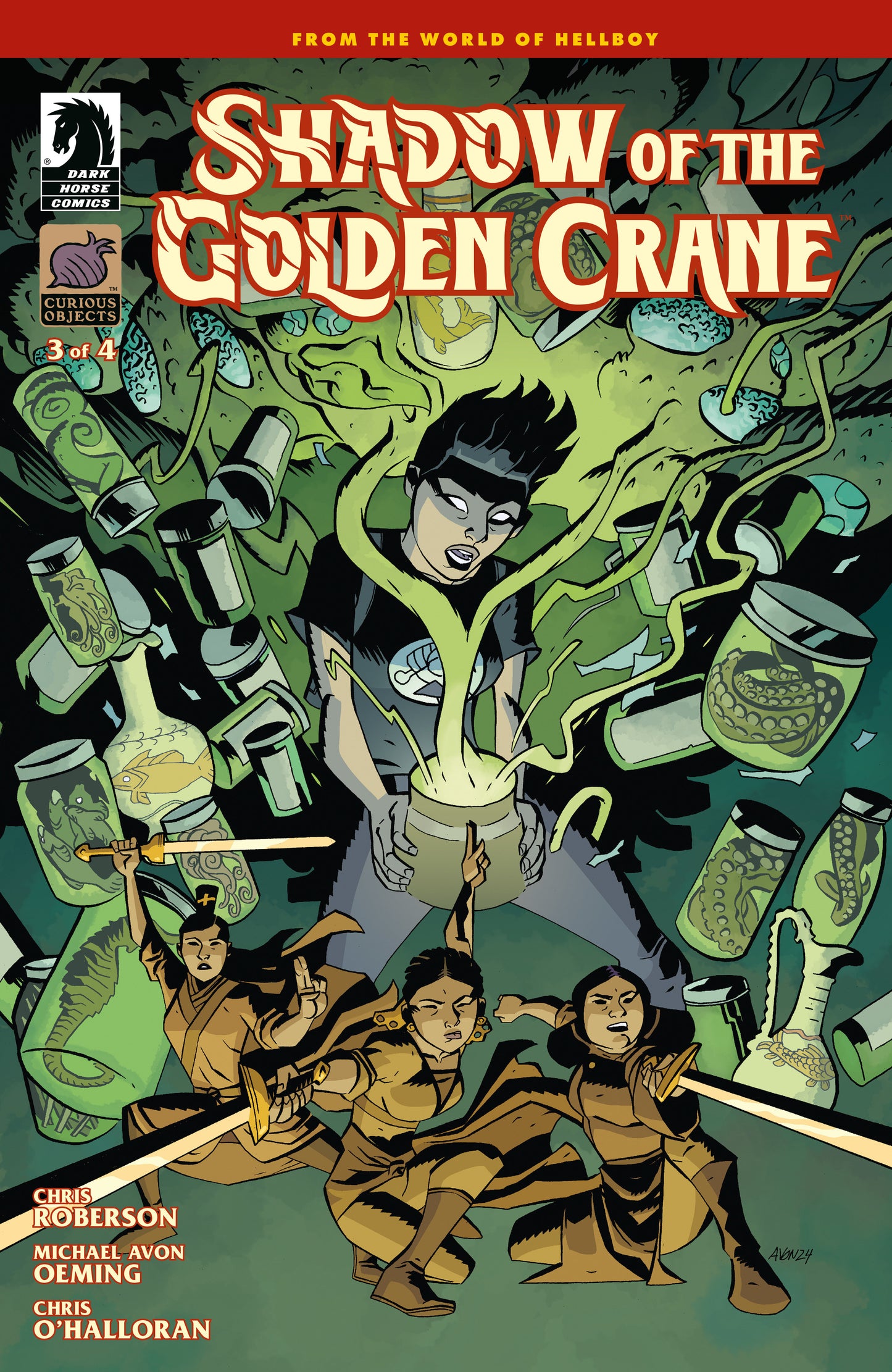 Shadow of the Golden Crane #3 (CVR A) (Michael Avon Oeming)  - Release Date:  04/16/2025