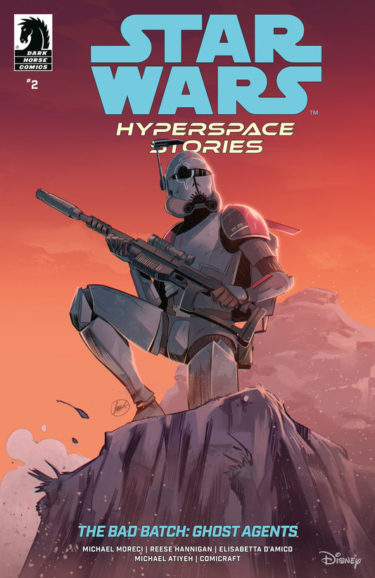 Star Wars: Hyperspace Stories-The Bad Batch--Ghost Agents #2 (CVR B) (French Car lomagno)  - Release Date:  3/26/25