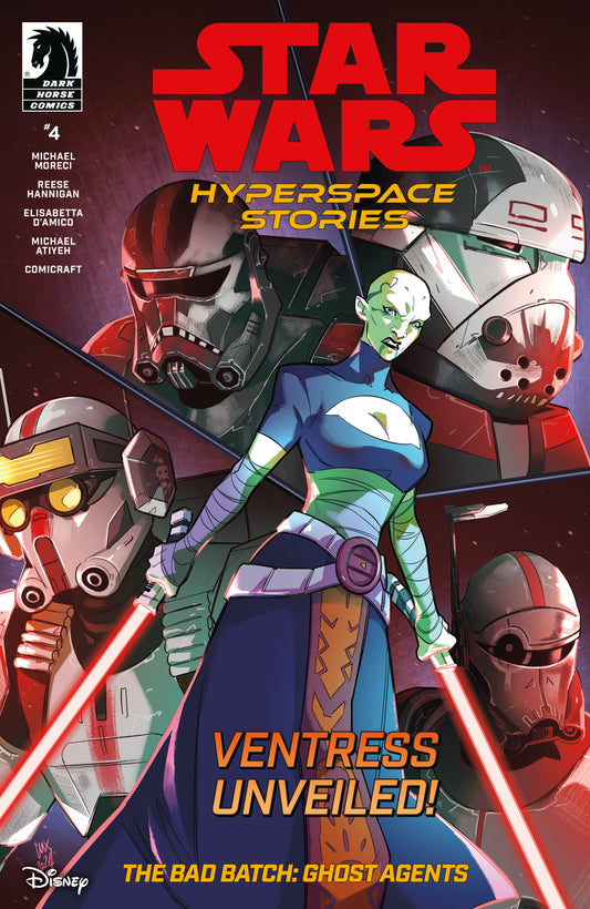 Star Wars: Hyperspace Stories: The Bad Batch--Ghost Agents #4 (CVR A) (Valeria Favoccia)  - Release Date:  6/11/25