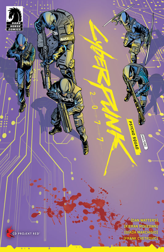 Cyberpunk 2077: Psycho Squad #1 (CVR A) (Kieran McKeown)  - Release Date:  2/12/25