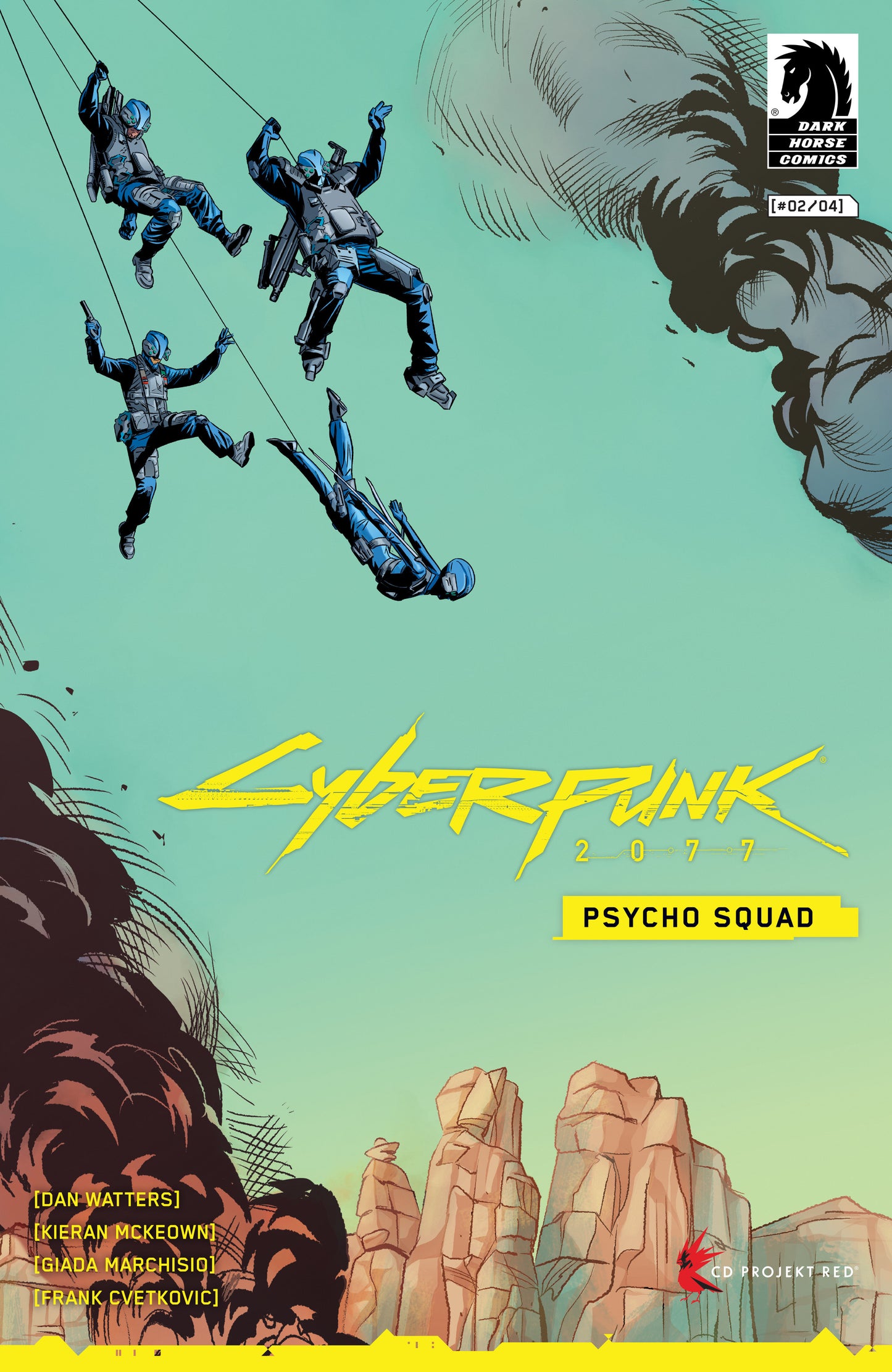 Cyberpunk 2077: Psycho Squad #2 (CVR A) (Kieran McKeown)  - Release Date:  3/19/25