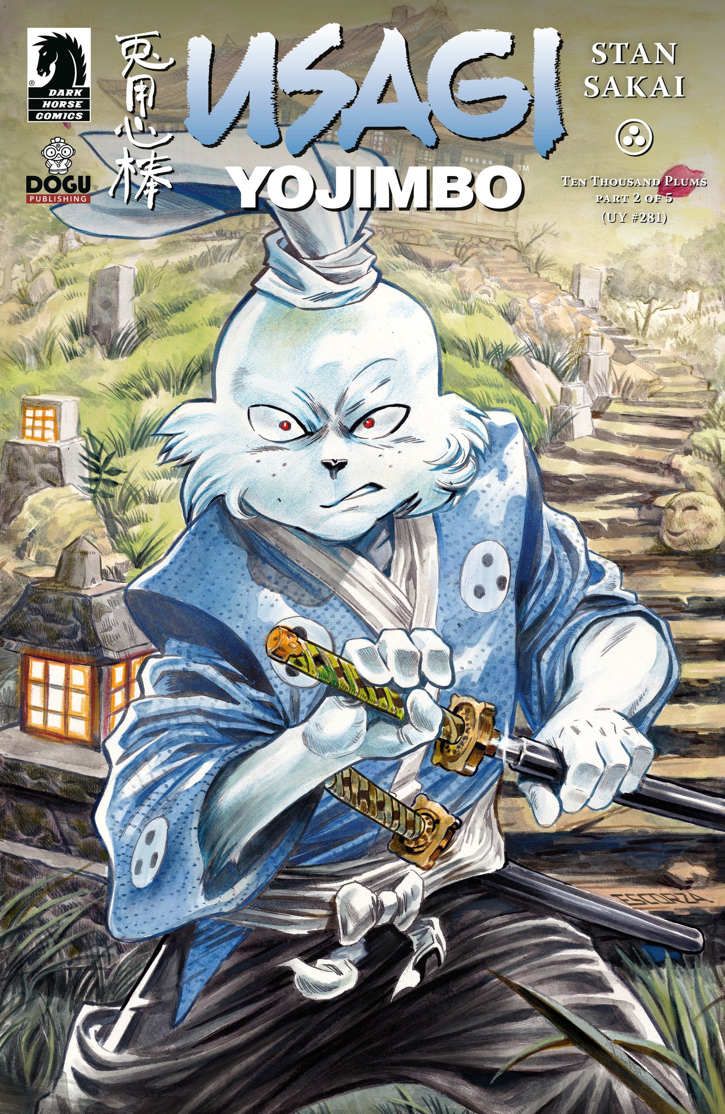 Usagi Yojimbo: Ten Thousand Plums #2 (CVR B) (Escorza Brothers)  - Release Date:  4/9/25