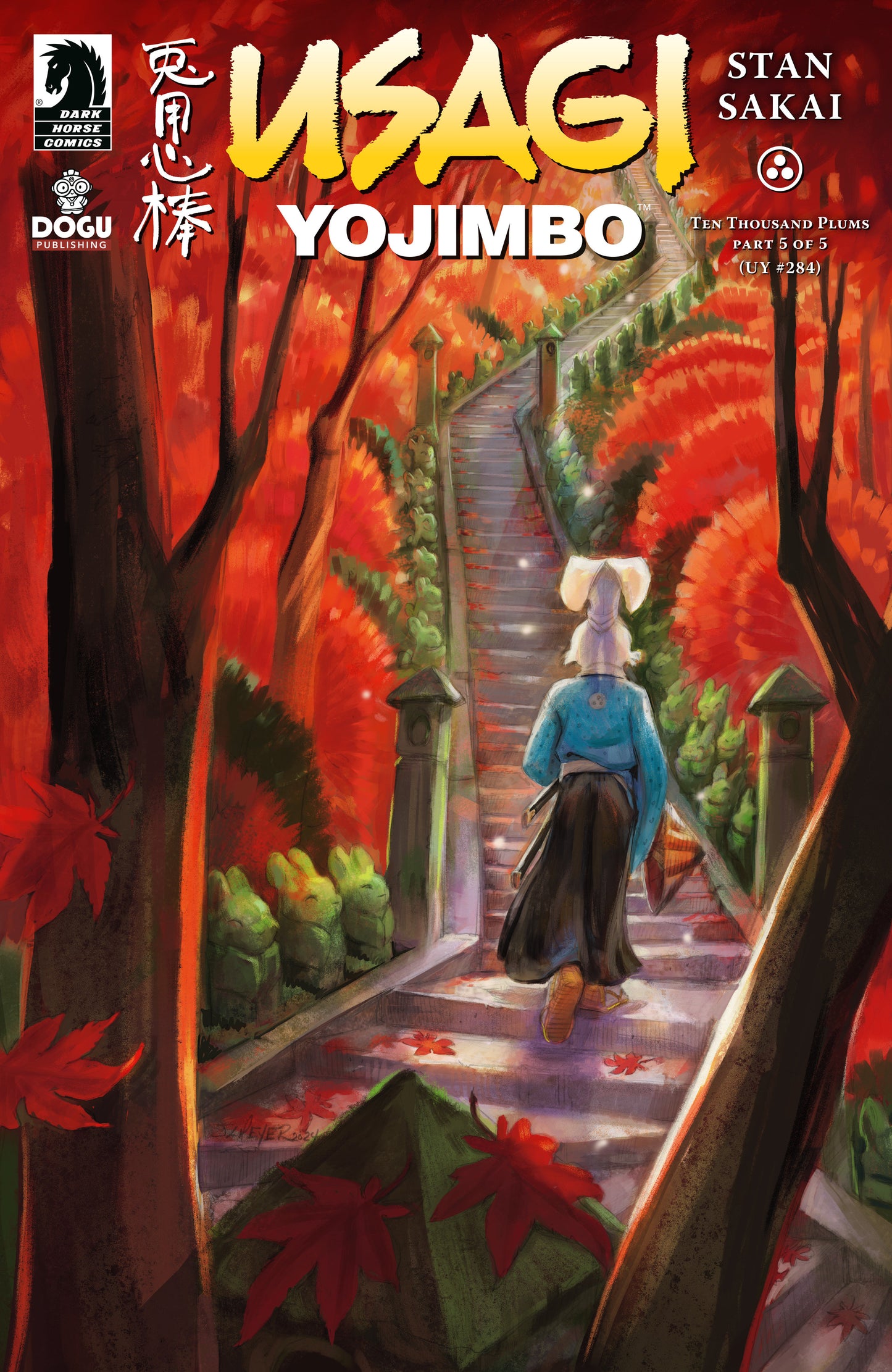 Usagi Yojimbo: Ten Thousand Plums #5 (CVR B) (Jennifer Meyer)  - Release Date:  7/23/25