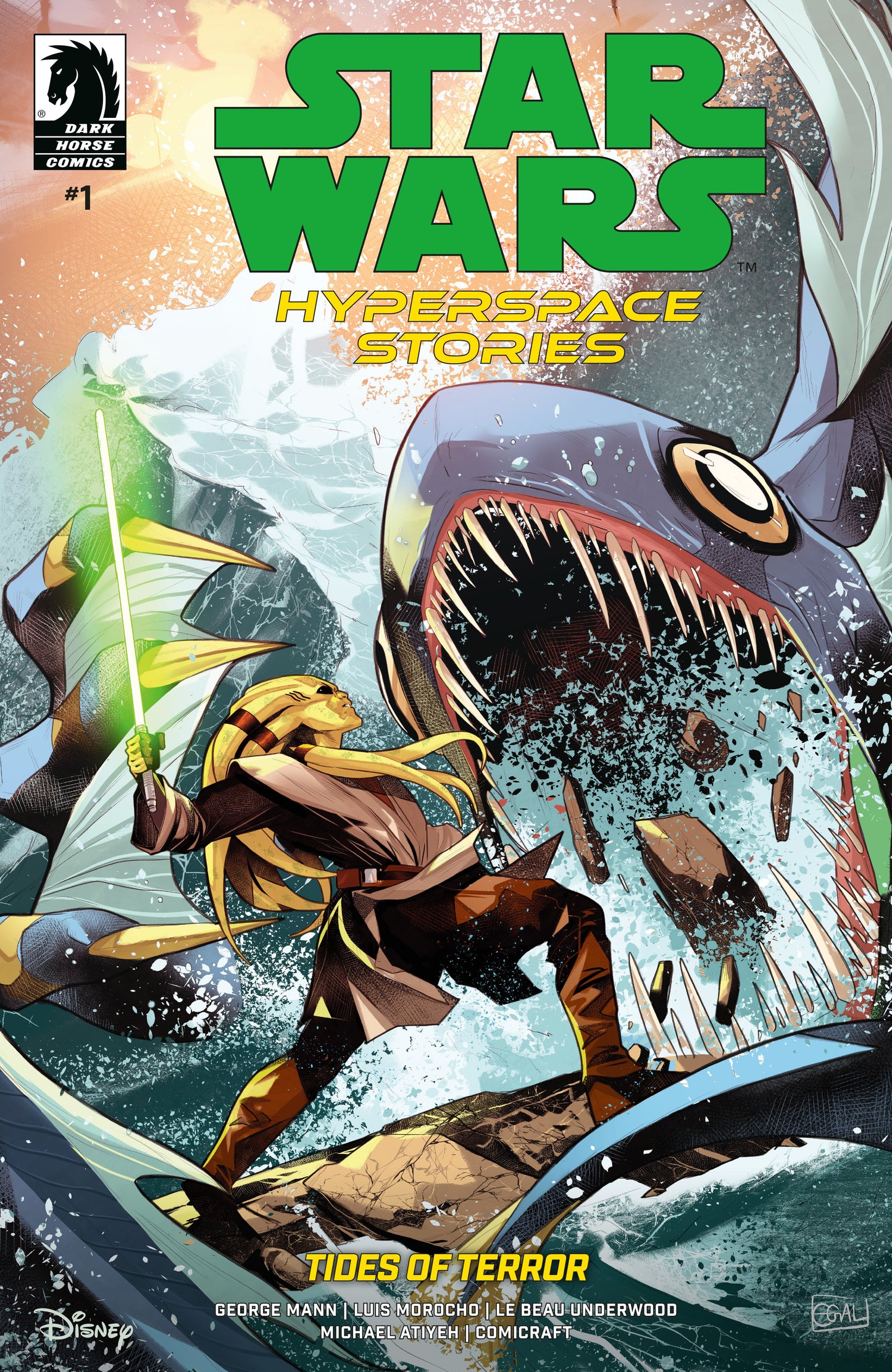 Star Wars: Hyperspace Stories--Tides of Terror #1 (CVR C) (Edwin Galmon)  - Release Date:  7/16/25