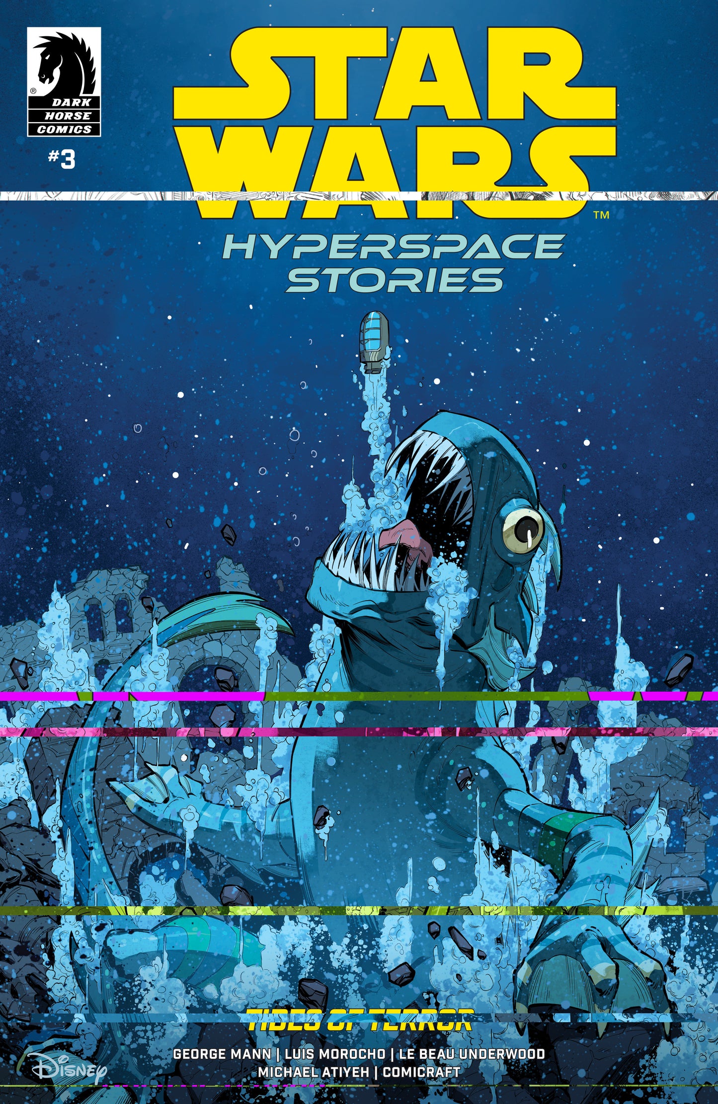 Star Wars: Hyperspace Stories--Tides of Terror #3 (CVR A) (Eduardo Mello) ISBN: 76156801385600311 - Release Date: 11/5/25