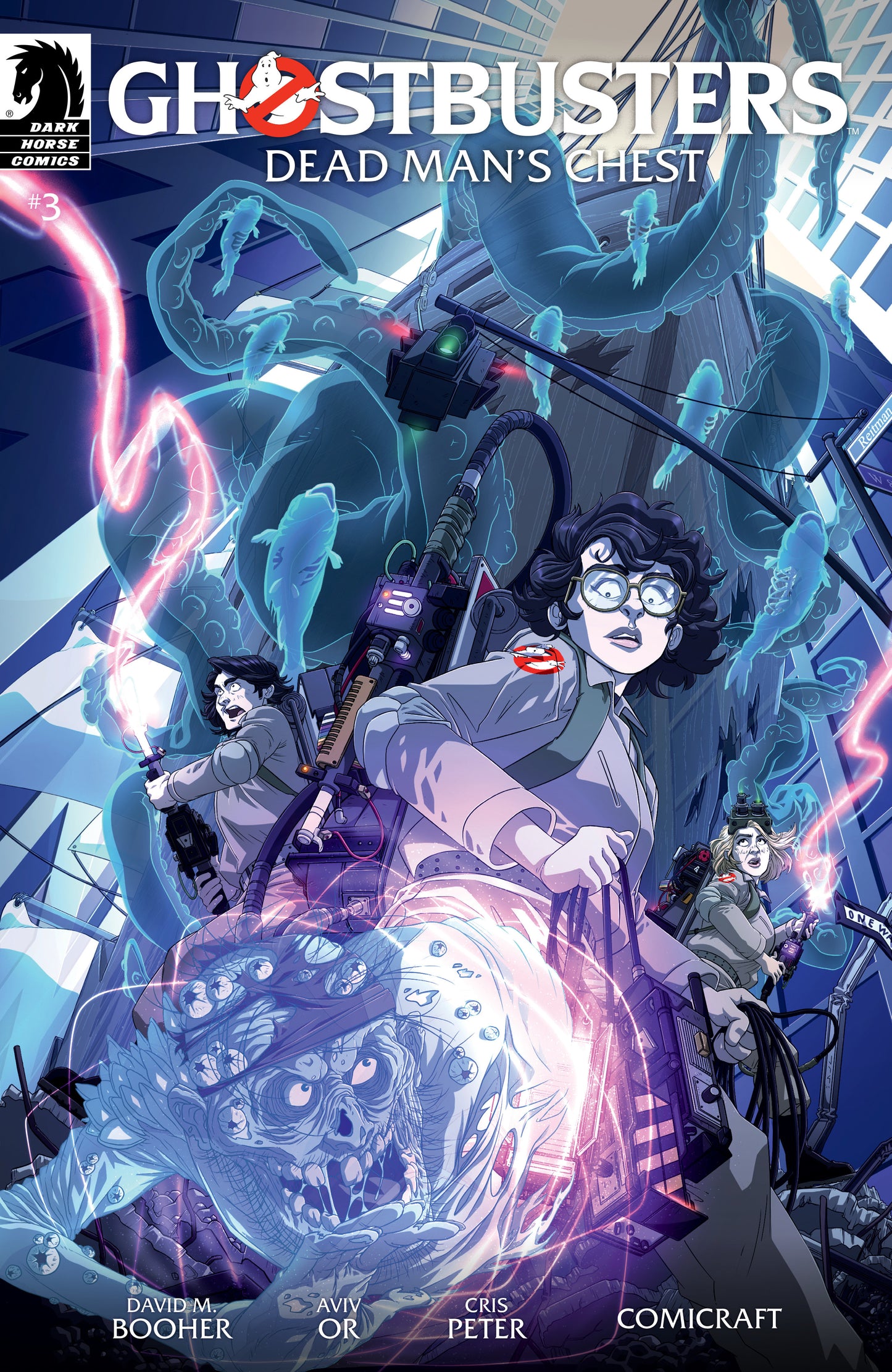 Ghostbusters: Dead Man's Chest #3 (CVR B) (John Yurcaba) - ISBN: 76156801402000321 - Release Date:  8/6/25