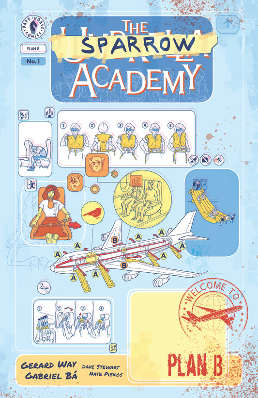 The Umbrella Academy: Plan B #1 (CVR A) (Gabriel Bá)  - Release Date:  6/11/25