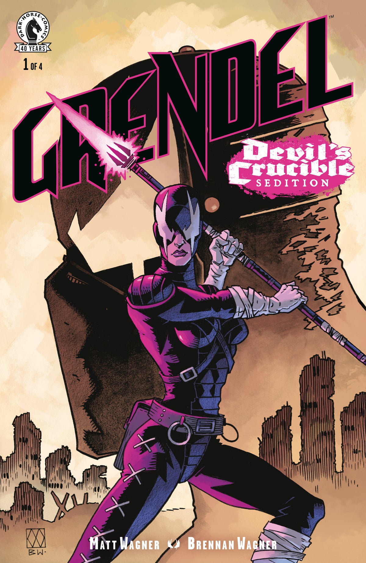 Grendel: Devil's Crucible--Sedition #1 (CVR A) (Matt Wagner) ISBN: 76156801424200111 - FOC DATE: 6/7/26  - Release Date: 7/15/26