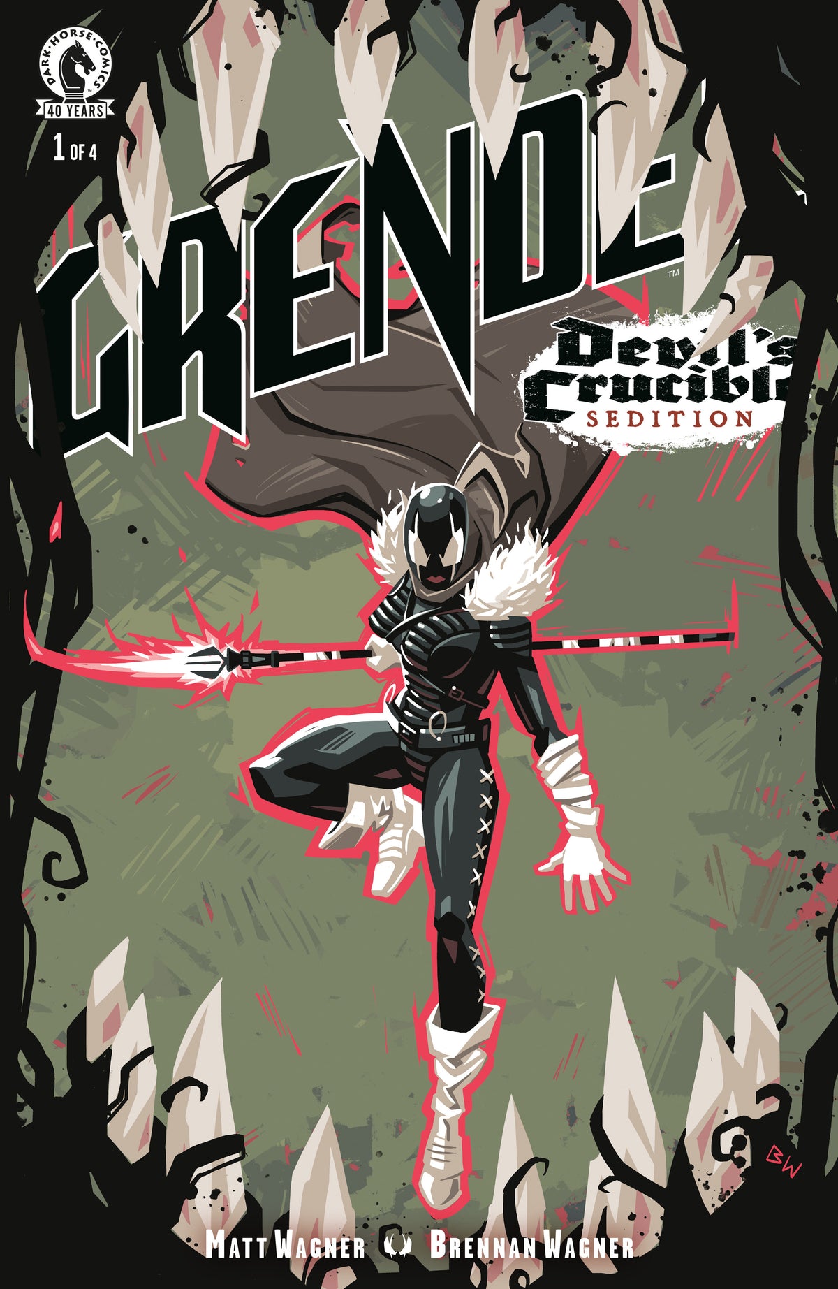 Grendel: Devil's Crucible--Sedition #1 (CVR B) (Brennan Wagner) ISBN: 76156801424200121 - FOC DATE: 6/7/26  - Release Date: 7/15/26
