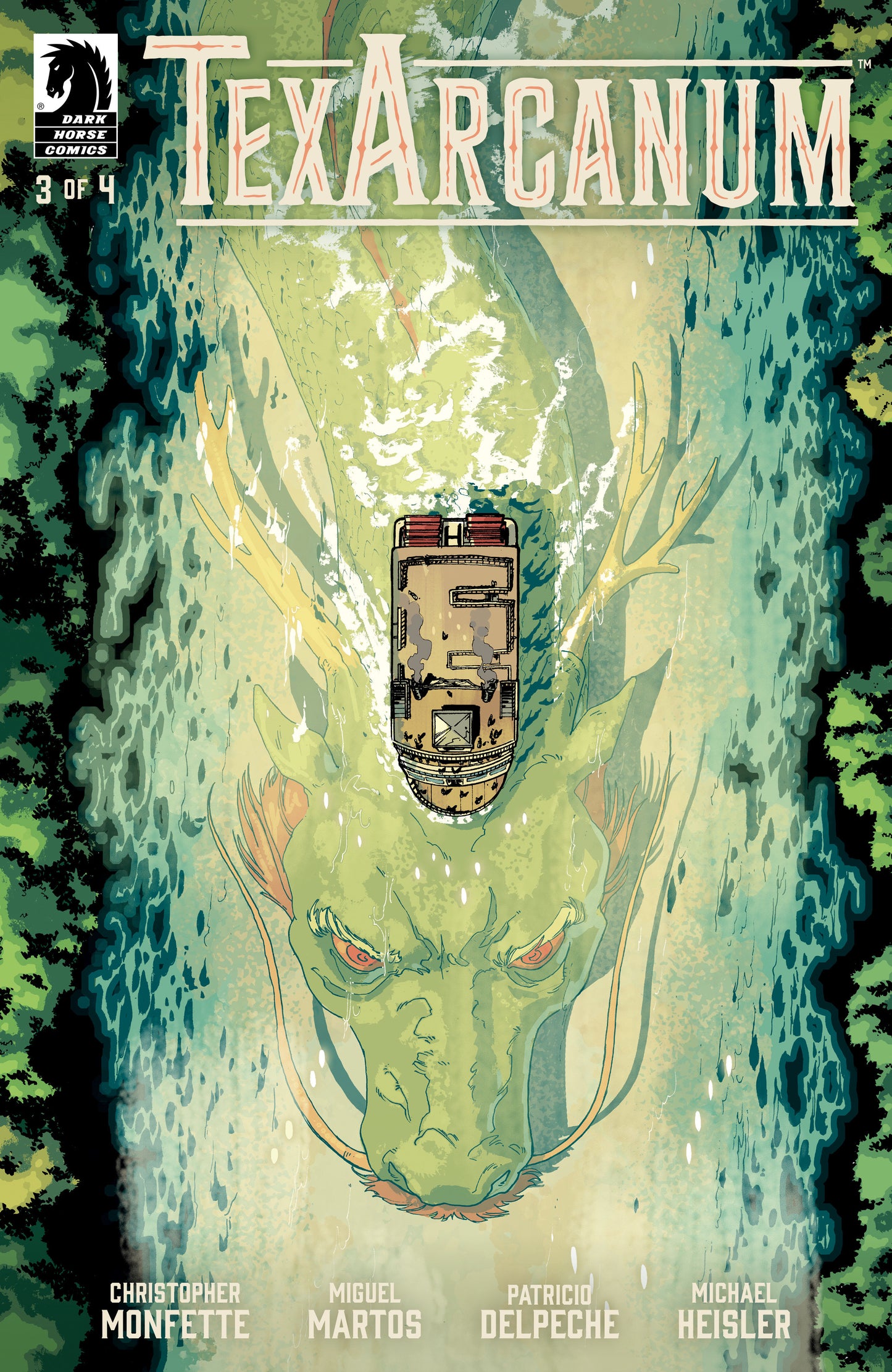 Texarcanum #3 (CVR A) (Miquel Martos) - 10/1/25 - Release Date:  10/1/25