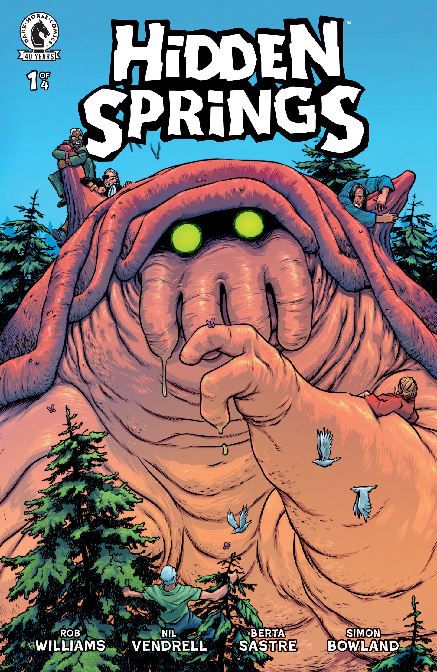 Hidden Springs #1 (CVR B) (Pye Parr) ISBN: 76156801432700121 - FOC DATE: 4/5/26  - Release Date: 5/13/26